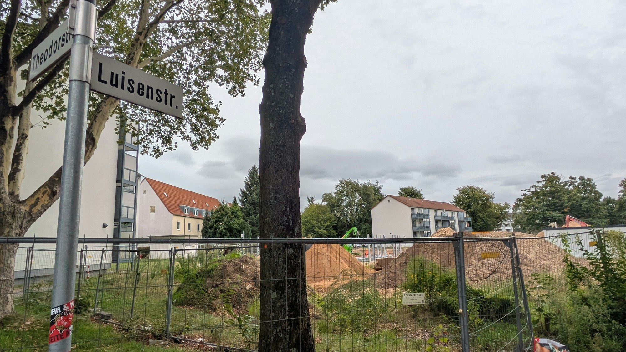 An der Ecke Luisen- und Theodorstraße in Manfort entstehen 56 Wohnungen der WGL.