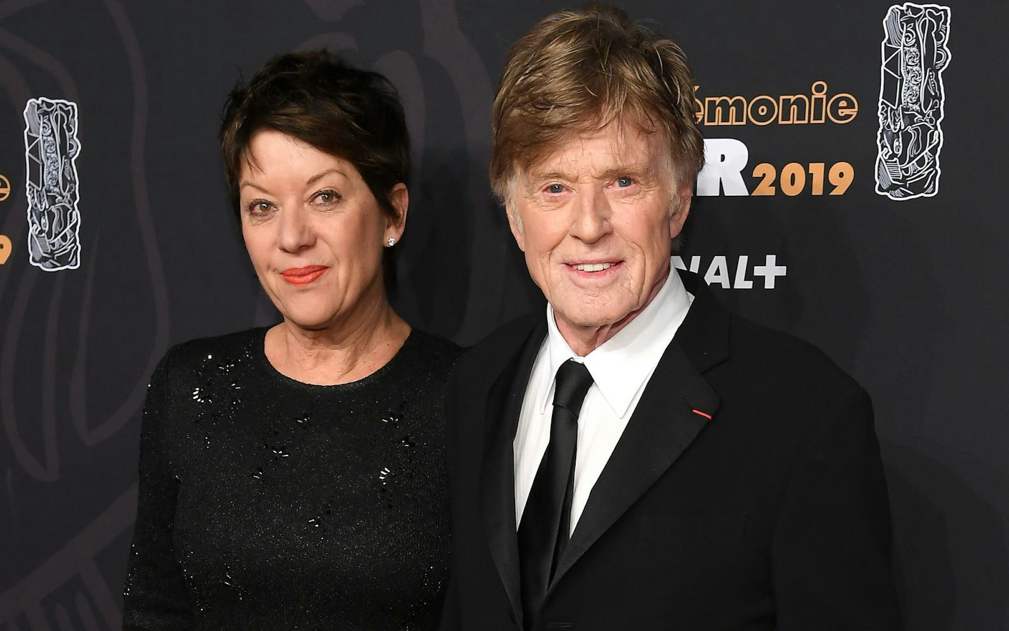 Sibylle Szaggars und Robert Redford.