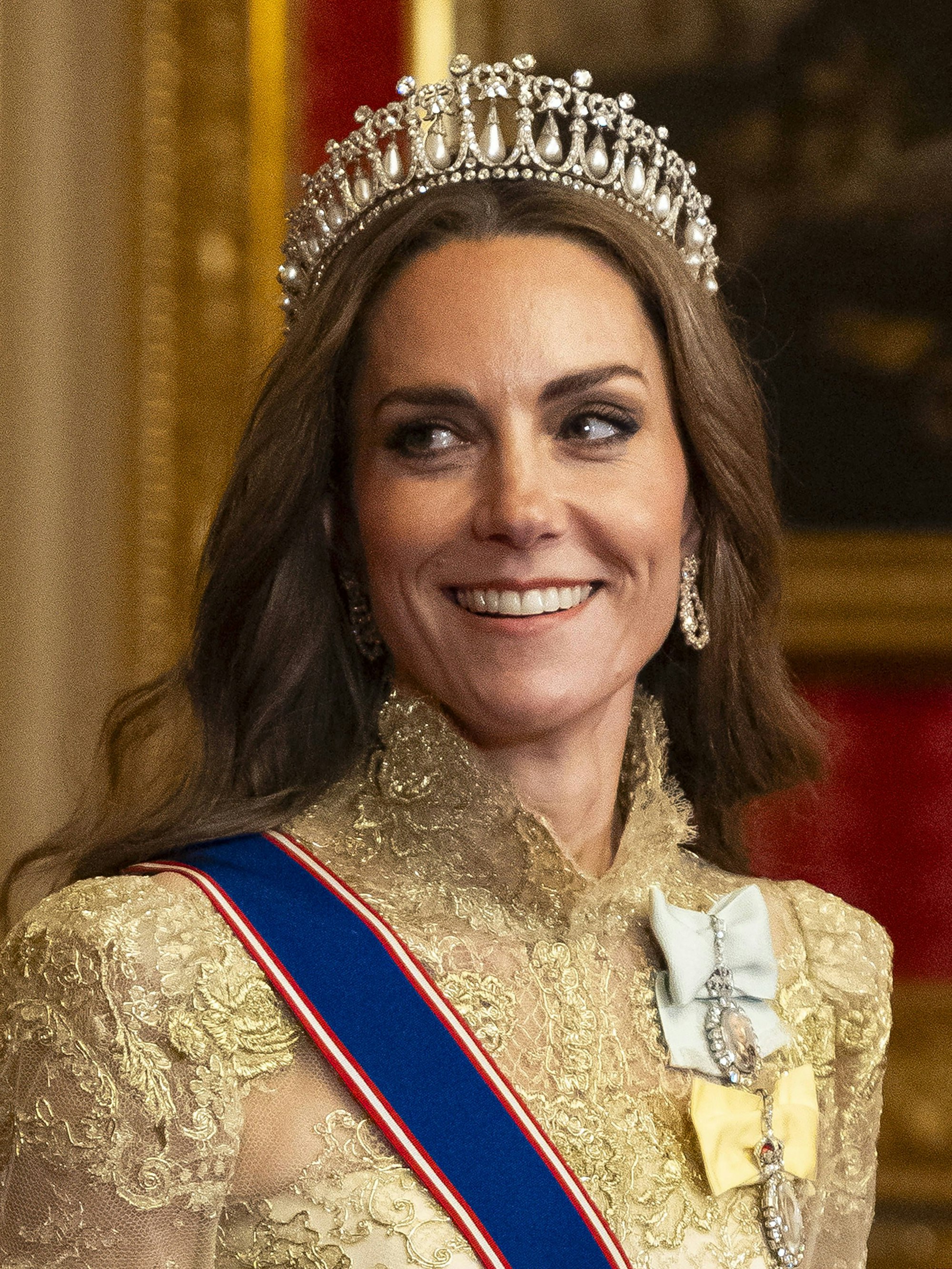 Prinzessin Kate beim Staatsbankett.