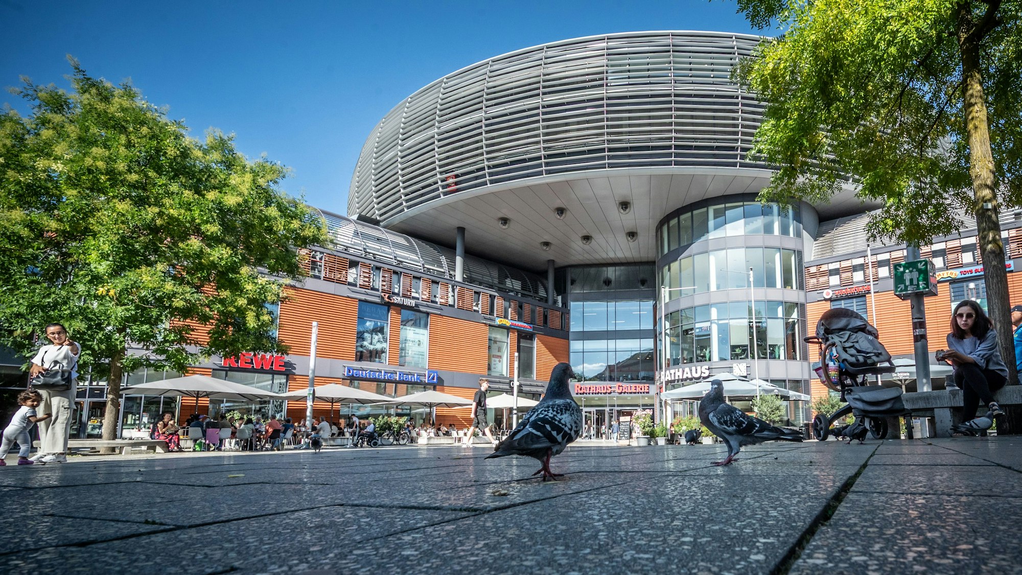 Rathaus Leverkusen in Wiesdorf. Bild: Ralf Krieger