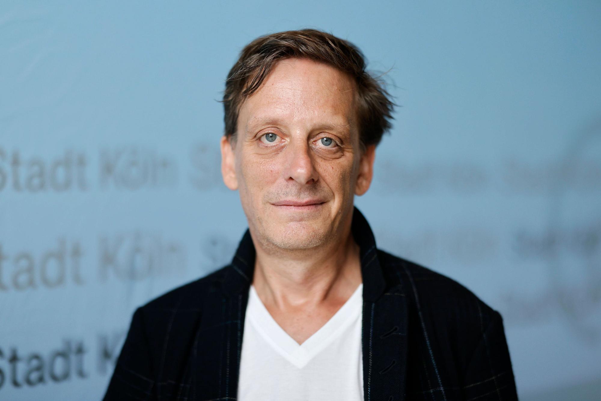Regisseur Kay Voges bei seiner Vorstellung als neuer Intendant am Kölner Schauspiel ab Spielzeit 2025/26 im Kölner Rathaus. Köln, 15.08.2023 NRW Deutschland *** Director Kay Voges at his presentation as the new artistic director at the Cologne Schauspiel from the 2025 26 season in Cologne City Hall Cologne, 15 08 2023 NRW Germany Copyright: xChristophxHardtx
