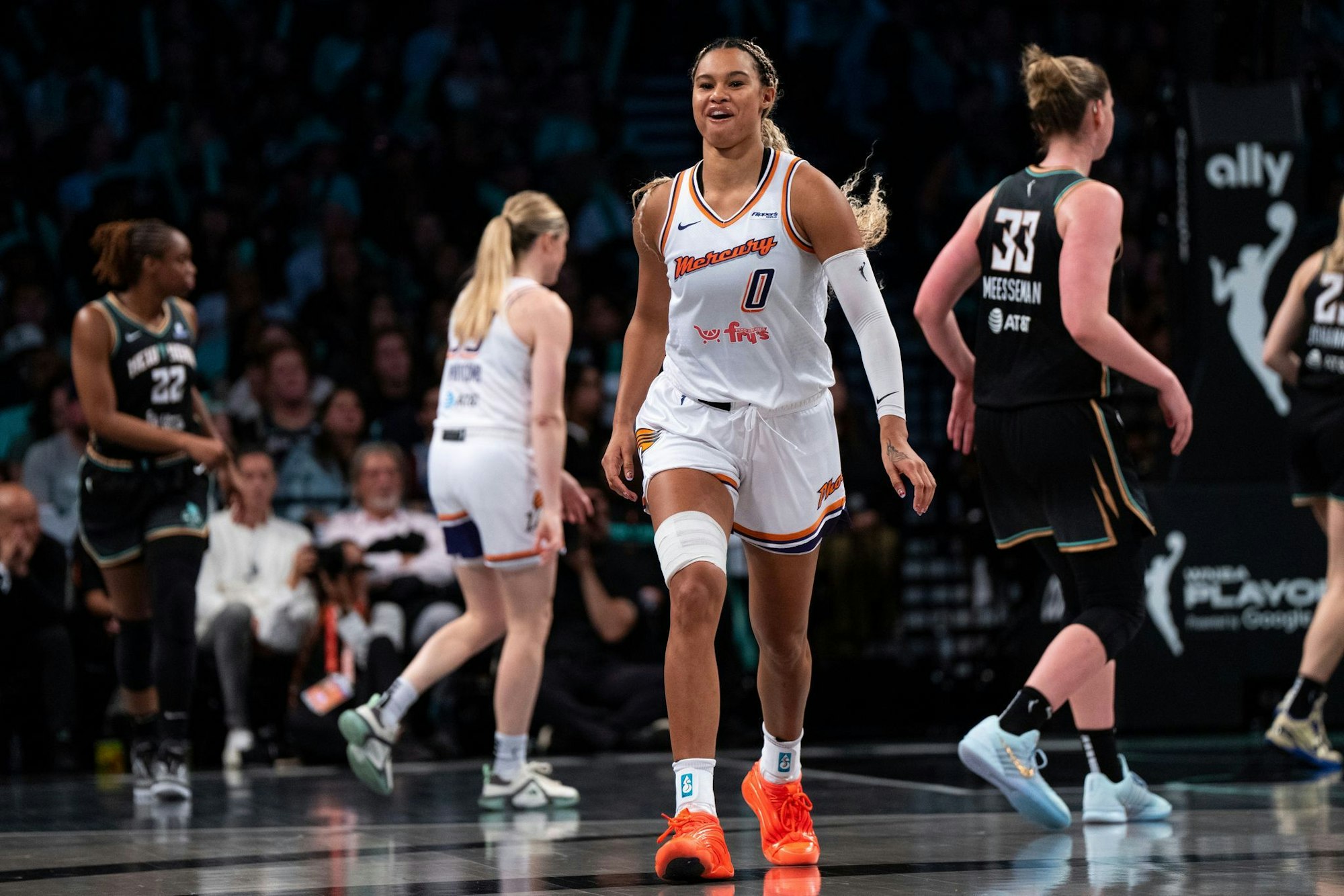 Satou Sabally spielte stark verbessert im zweiten Playoff-Duell.