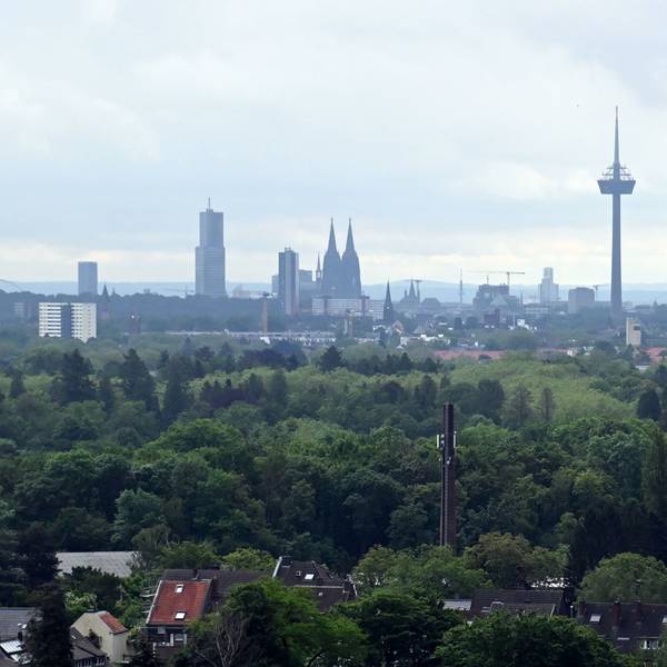 Panorama der Stadt Köln.
