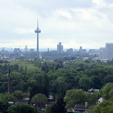 Panorama der Stadt Köln.