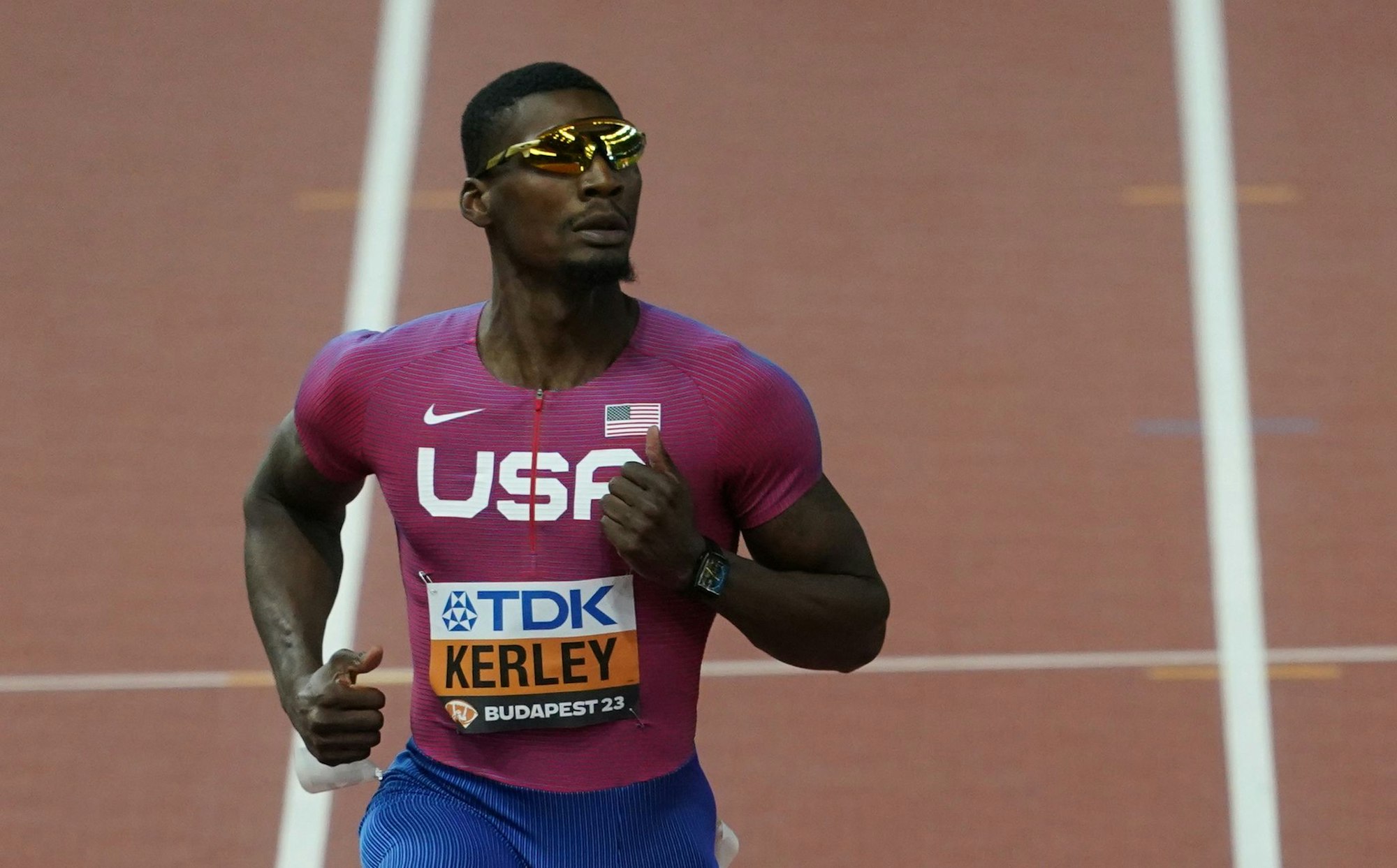 Der frühere 100-Meter-Weltmeister Fred Kerley will bei den sogenannten Enhanced Games starten.
