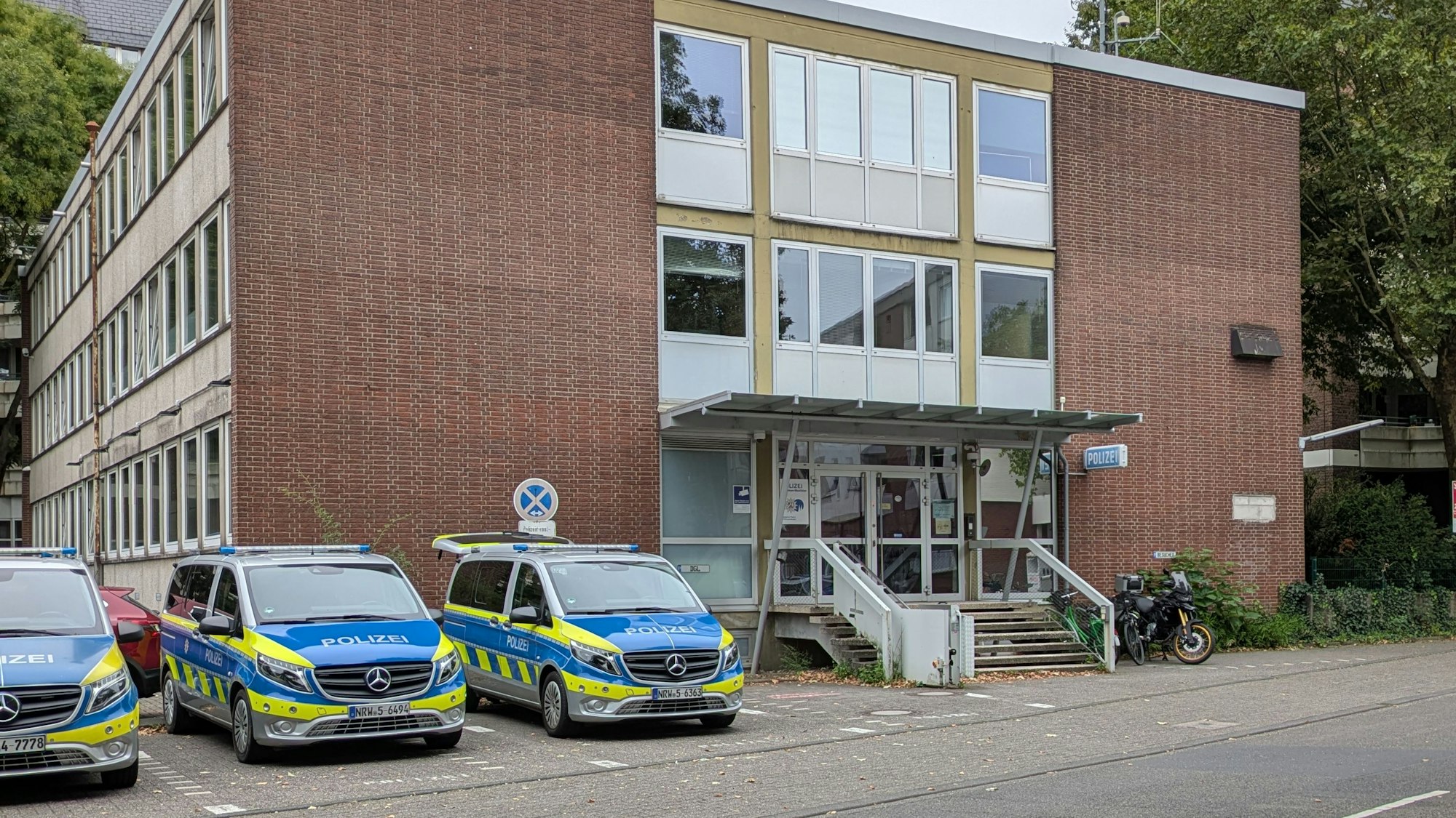 Die Polizeiwache am Opladener Platz