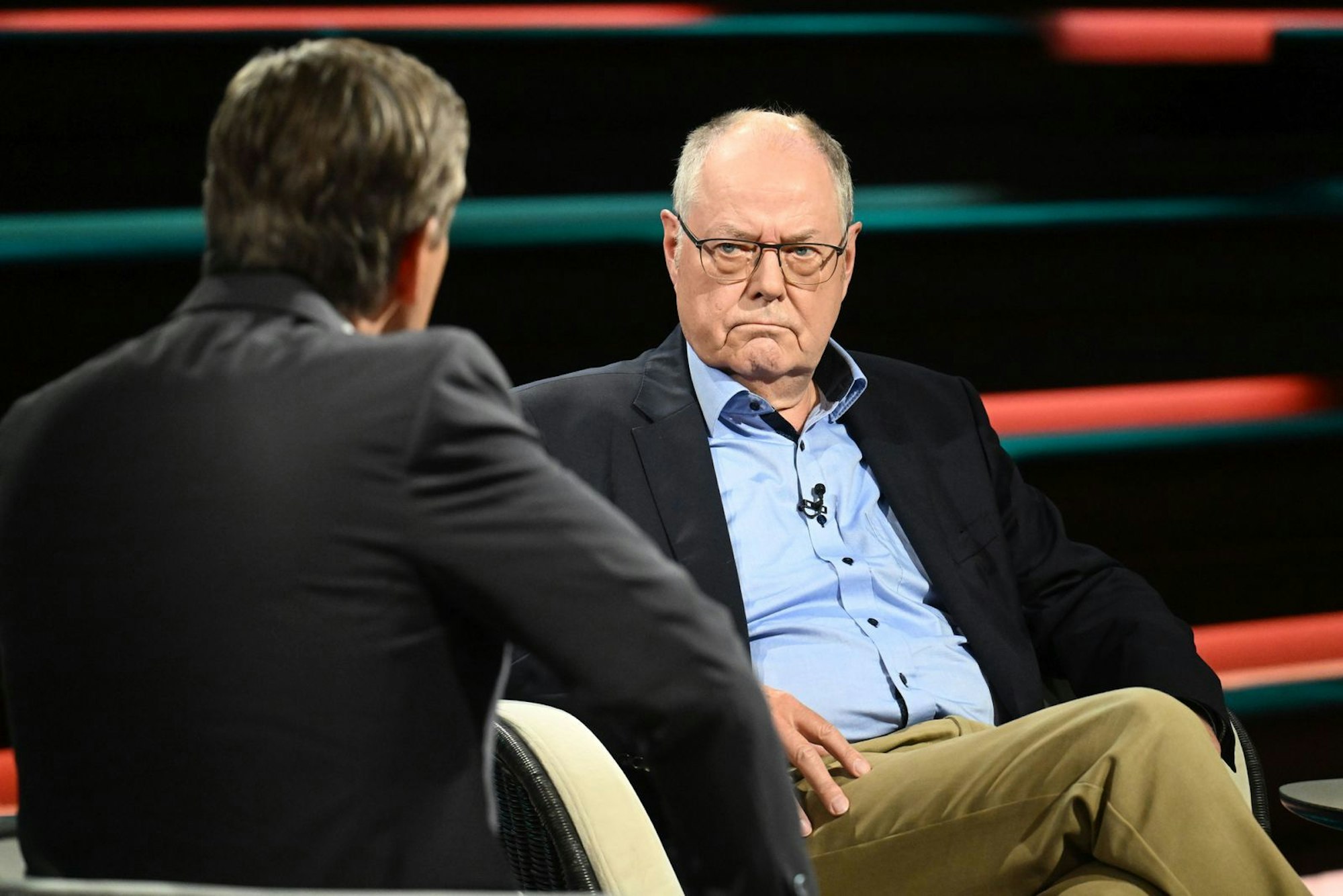 SPD-Politiker Peer Steinbrück forderte bei „Markus Lanz“ eine erhebliche Reform des Sozialstaates. (Bild: ZDF / Cornelia Lehmann)