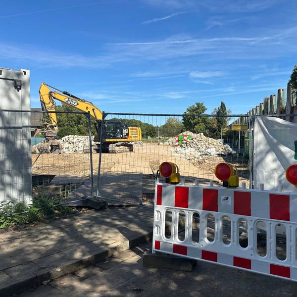 Zum Ausbau der A 59 wurden inzwischen zahlreiche Wohnhäuser in Sankt Augustin-Meindorf abgerissen.