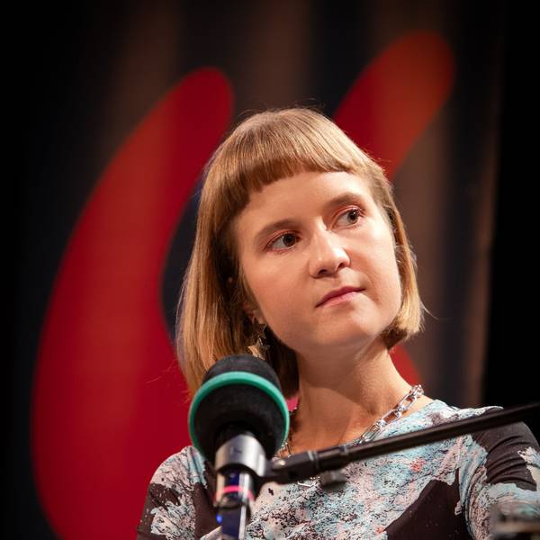 Caroline Wahl beim Auftakt der lit.Cologne Spezial