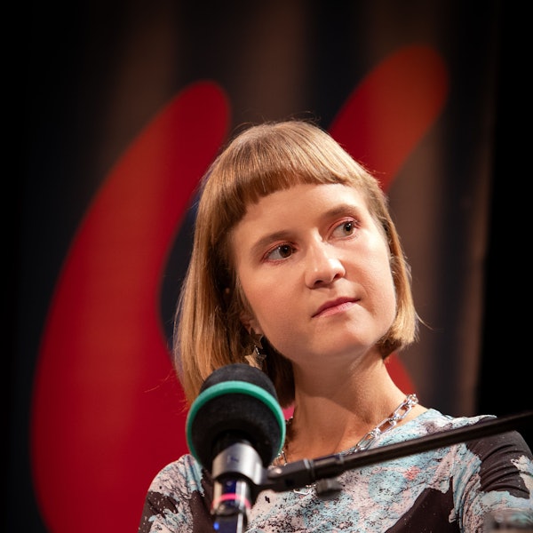 Caroline Wahl beim Auftakt der lit.Cologne Spezial