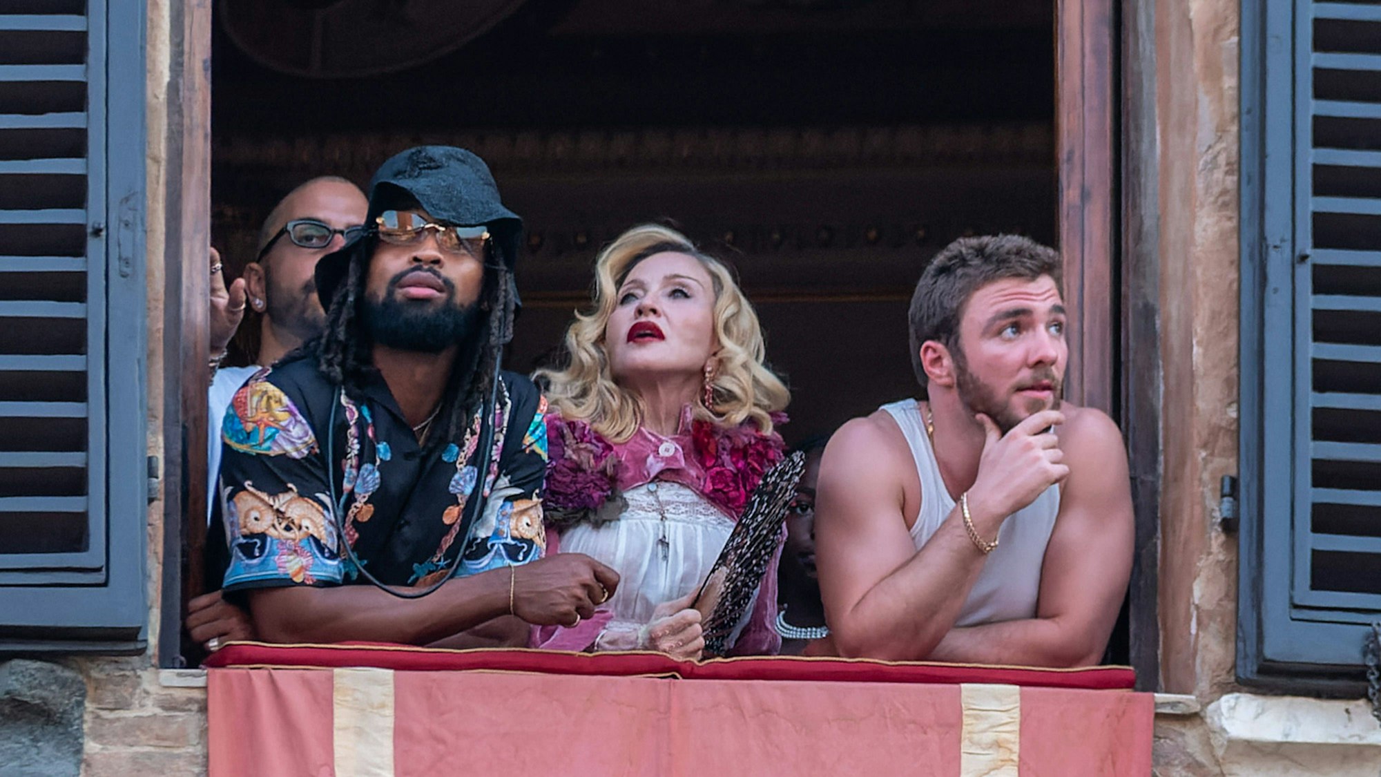 Madonna ließ sich im Sommer in Italien blicken.