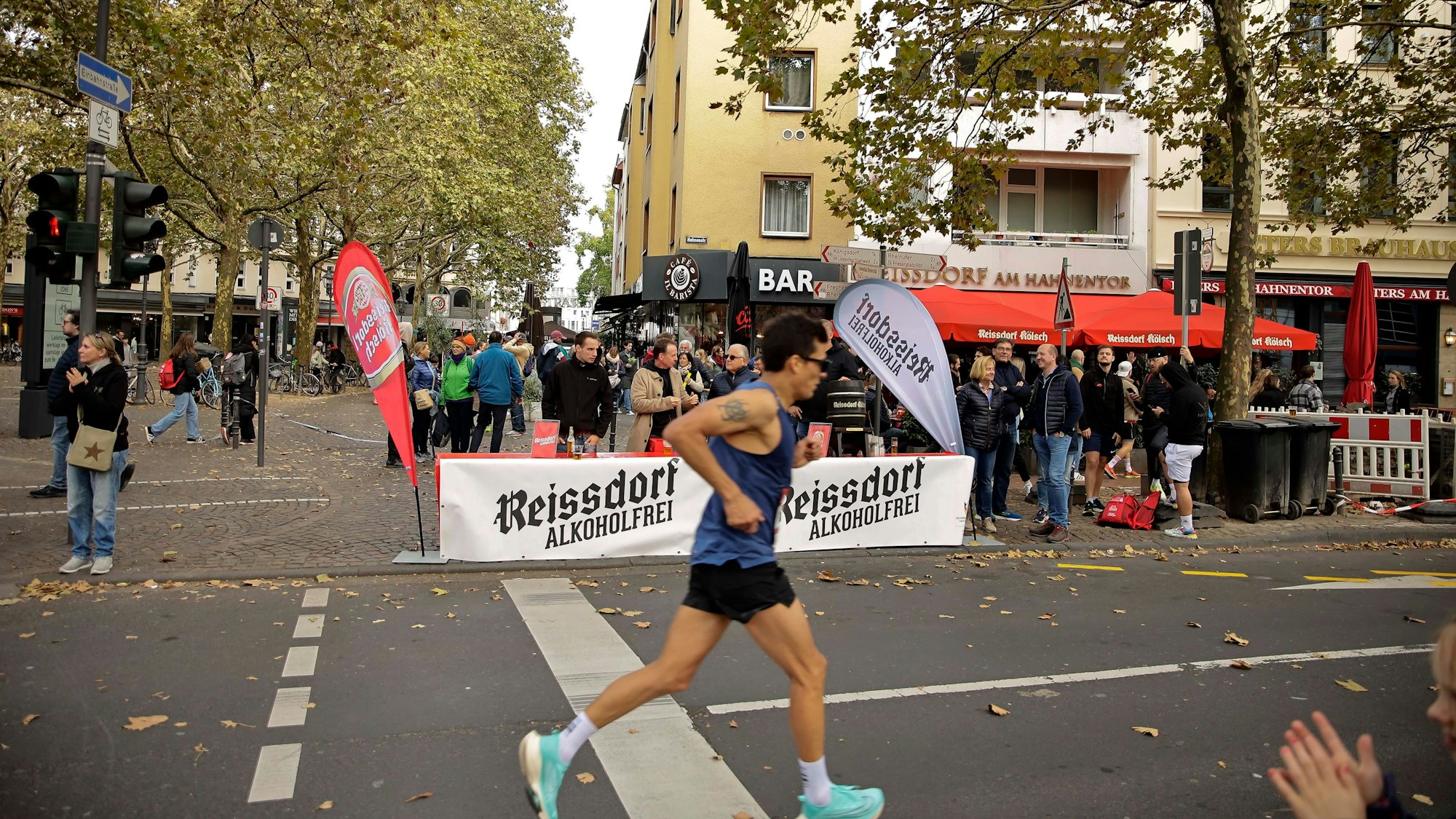 Vielleicht stellt es sich Anfang Oktober auf der Strecke ein: das Runners' High.