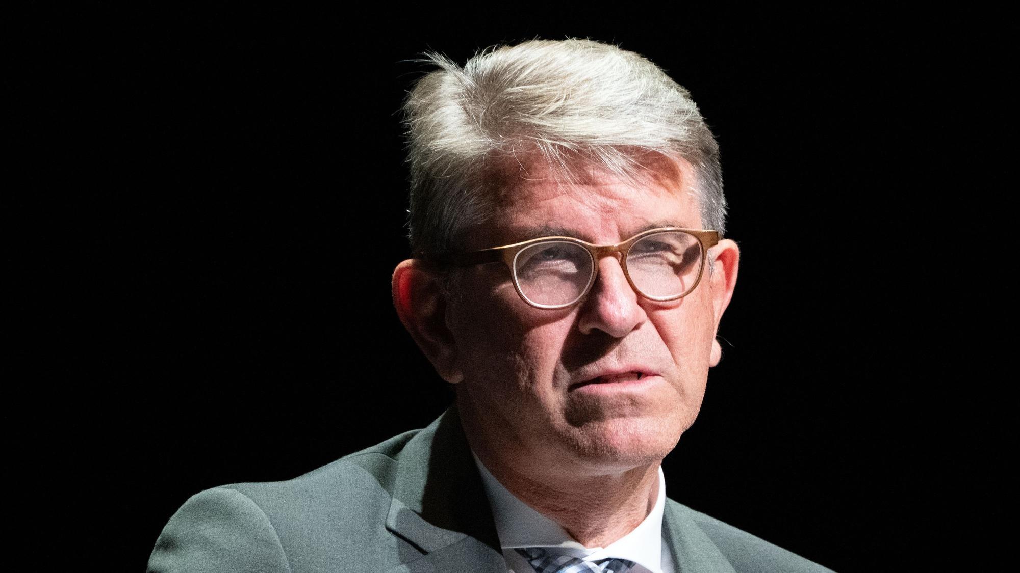 Wolfram Weimer, Staatsminister für Kultur und Medien, aufgenommen während des 25. Internationalen Literaturfestivals im Haus der Berliner Festspiele.