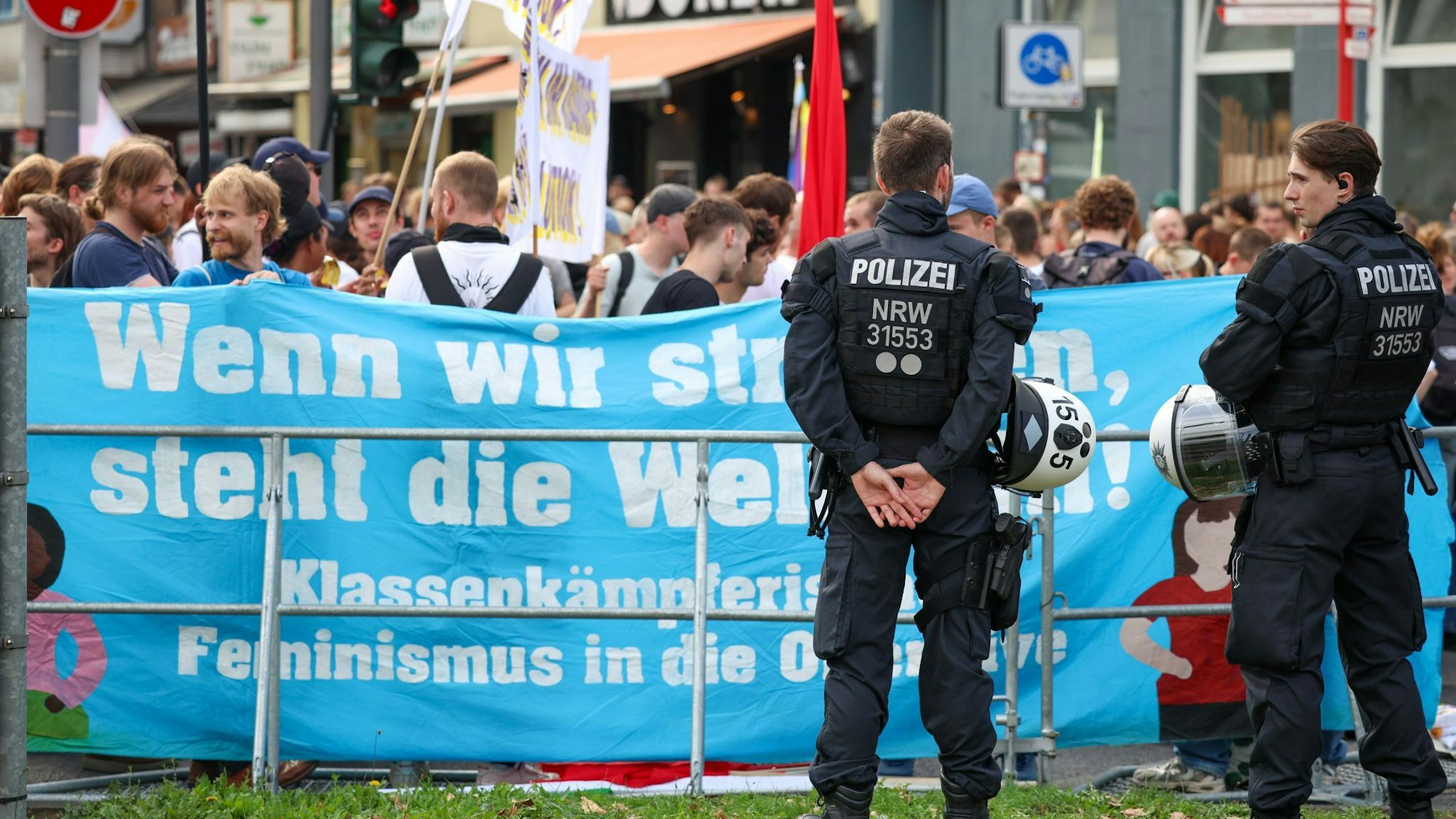 Mehrere Tausend Menschen demonstrierten gegen den «Marsch für das Leben».
