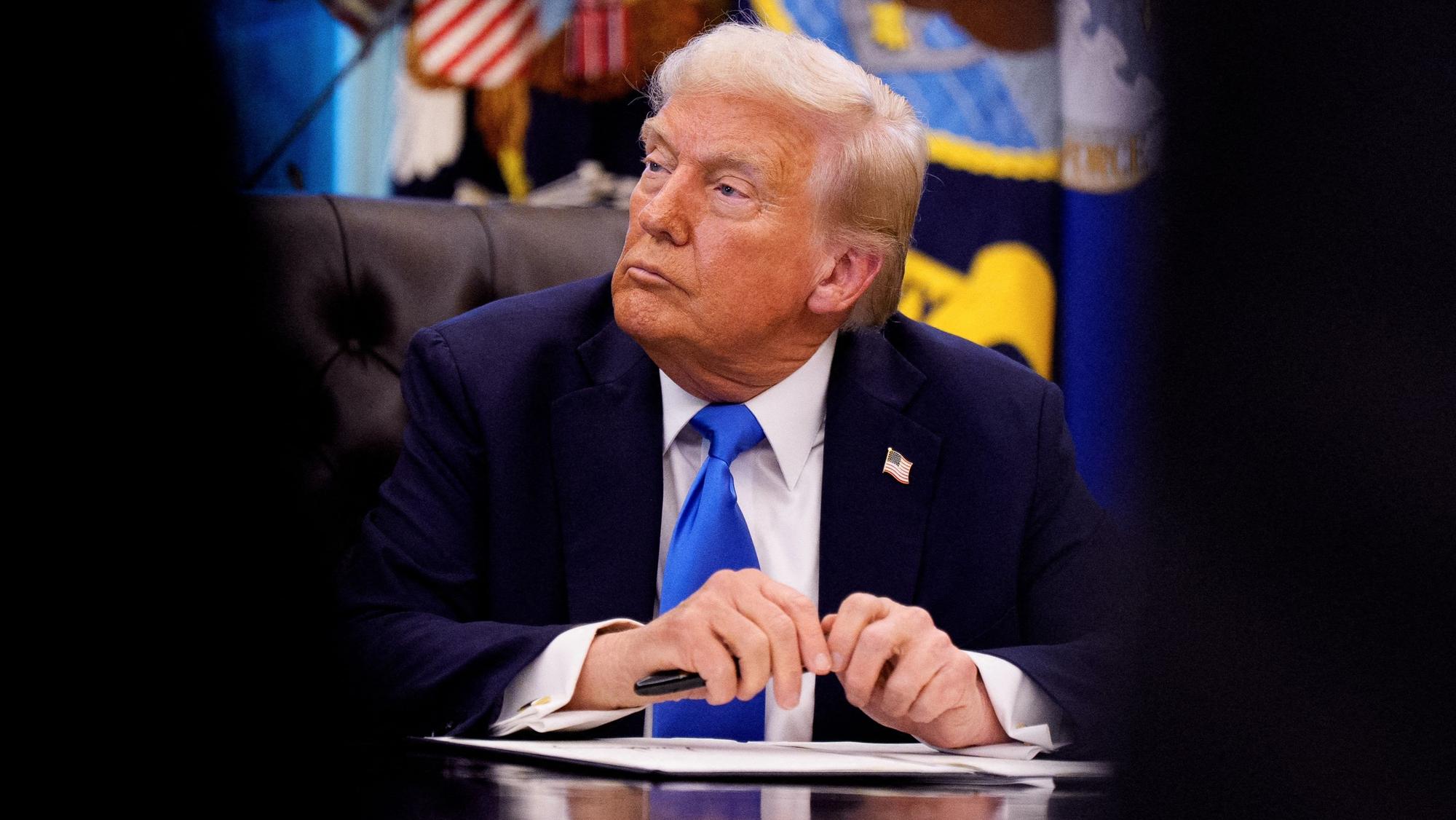 US-Präsident Donald Trump im Oval Office. (Archivbild)