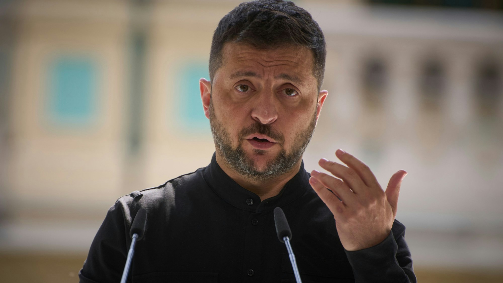Wolodymyr Selenskyj, Präsident der Ukraine, kündigt eine wichtige diplomatische Woche an.
