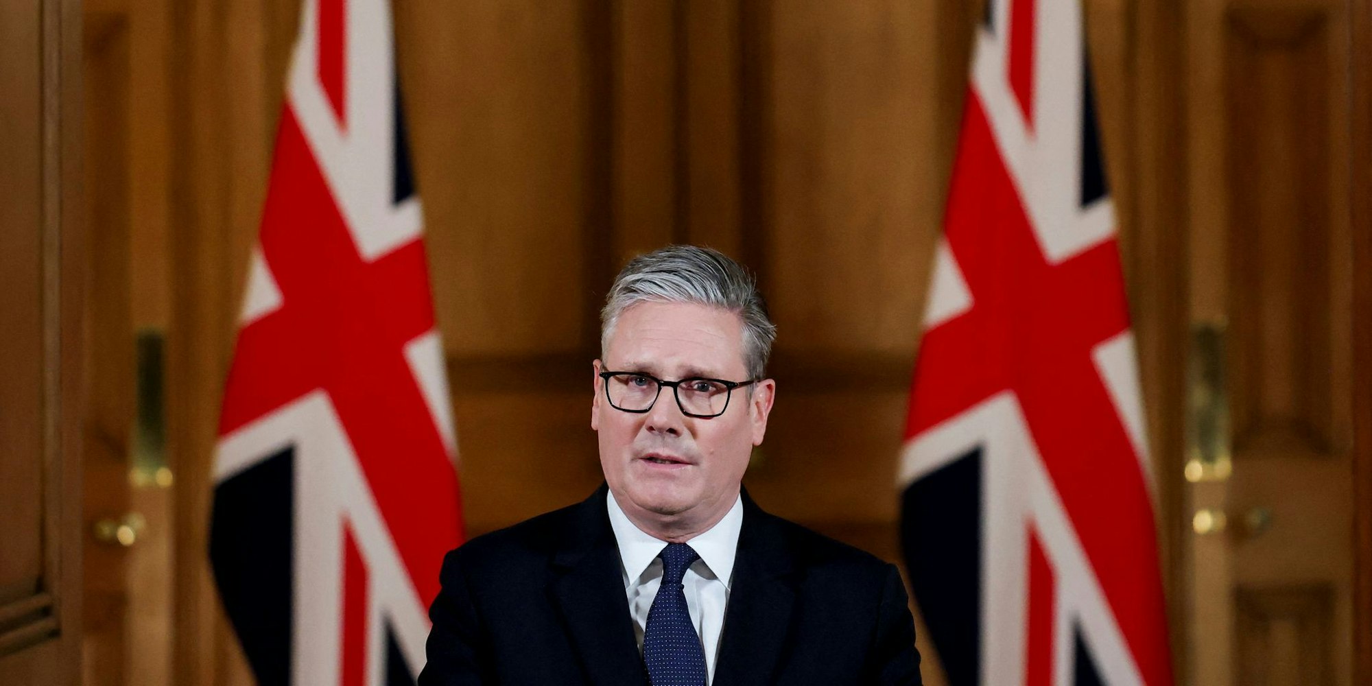 Der britische Premier Starmer will Medien zufolge heute die Anerkennung eines palästinischen Staates verkünden. (Archivbild)