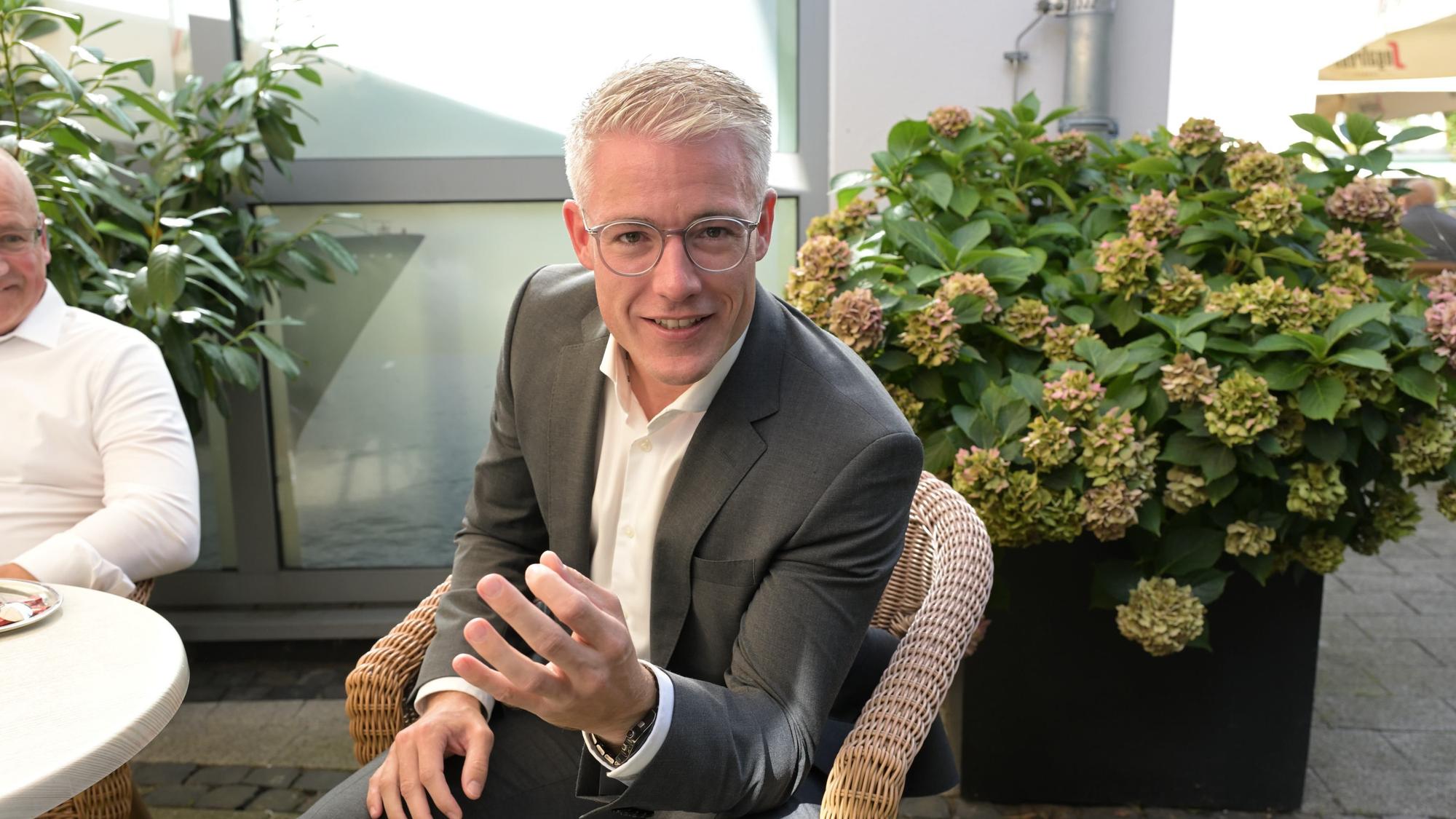 Yannick Steinbach betont seine „Heimatliebe“ für Rösrath.