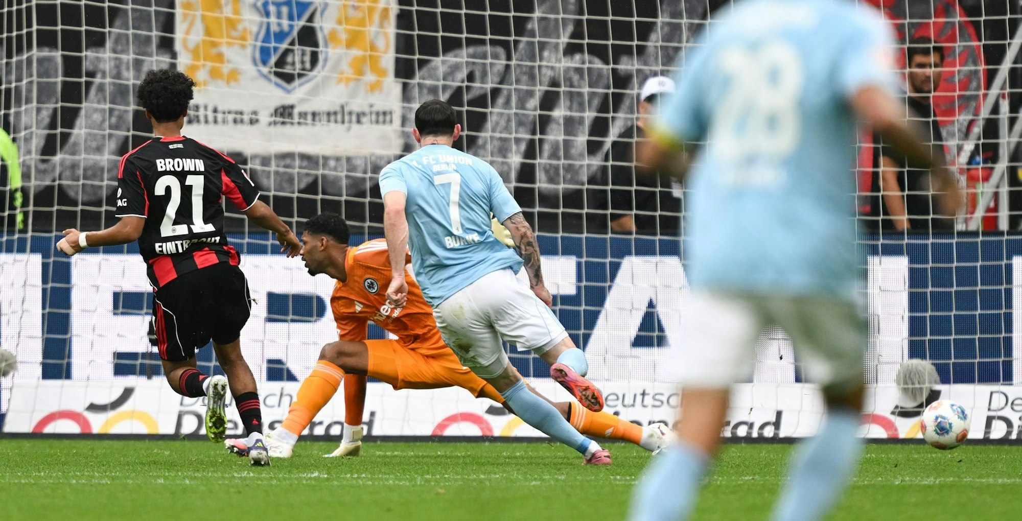 Traf gleich dreimal für Union Berlin: Oliver Burke.