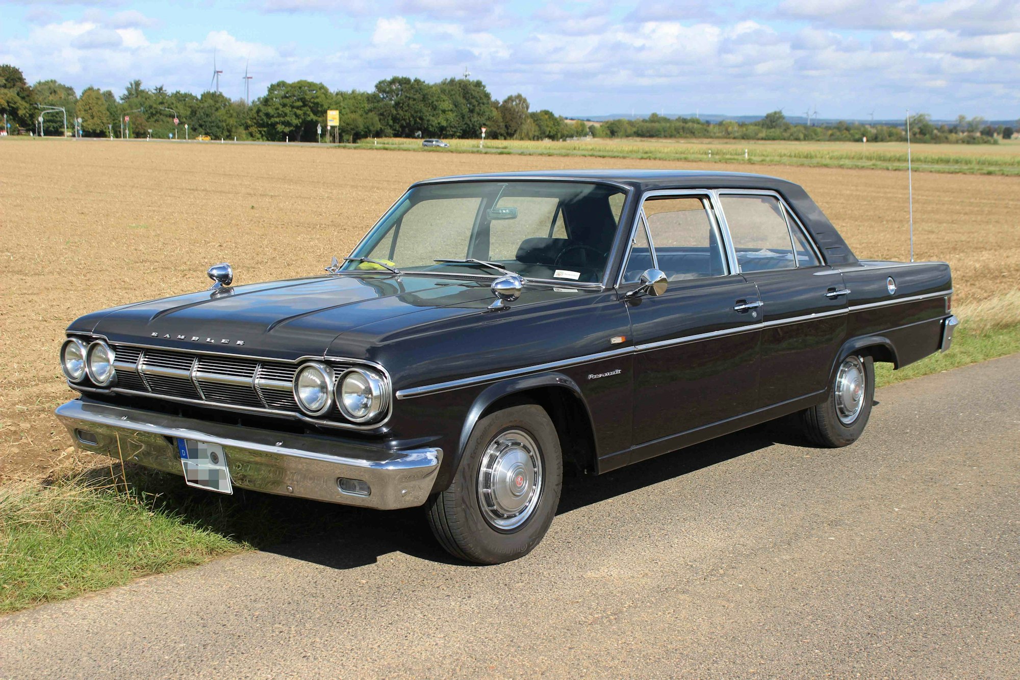 Allein auf weiter Flur: Der Renault Rambler von Wolfgang Kern ist in Deutschland ein Einzelstück.