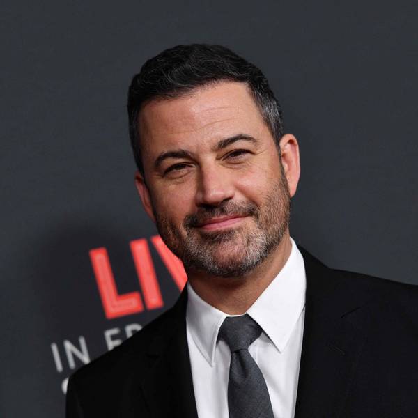Das Bild zeigt US-Talkmaster Jimmy Kimmel. Foto: Chris Delmas / AFP