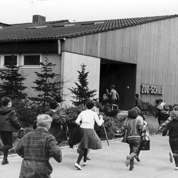 Die Zoo-Schule Mitte der 1960er Jahre.