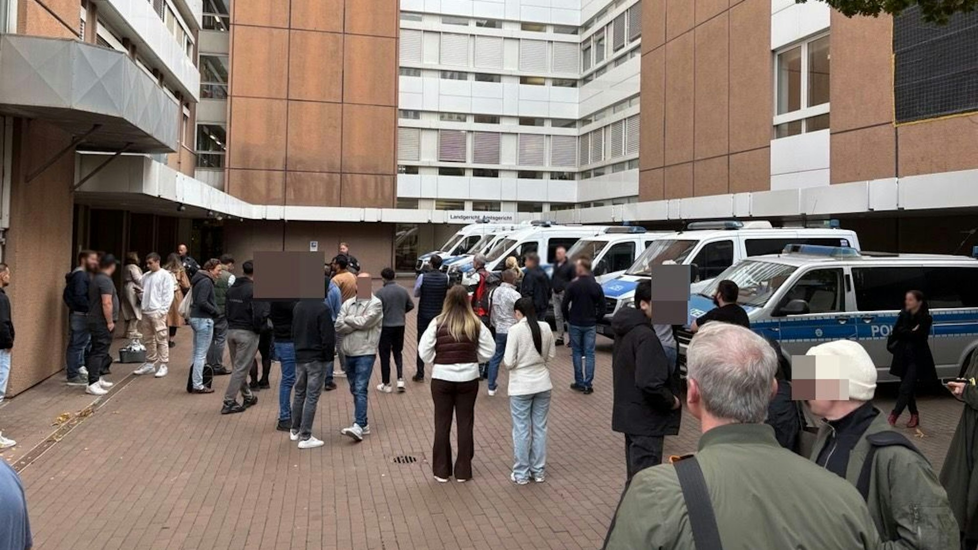 Landgericht in Köln am 22.9.2025 geräumt