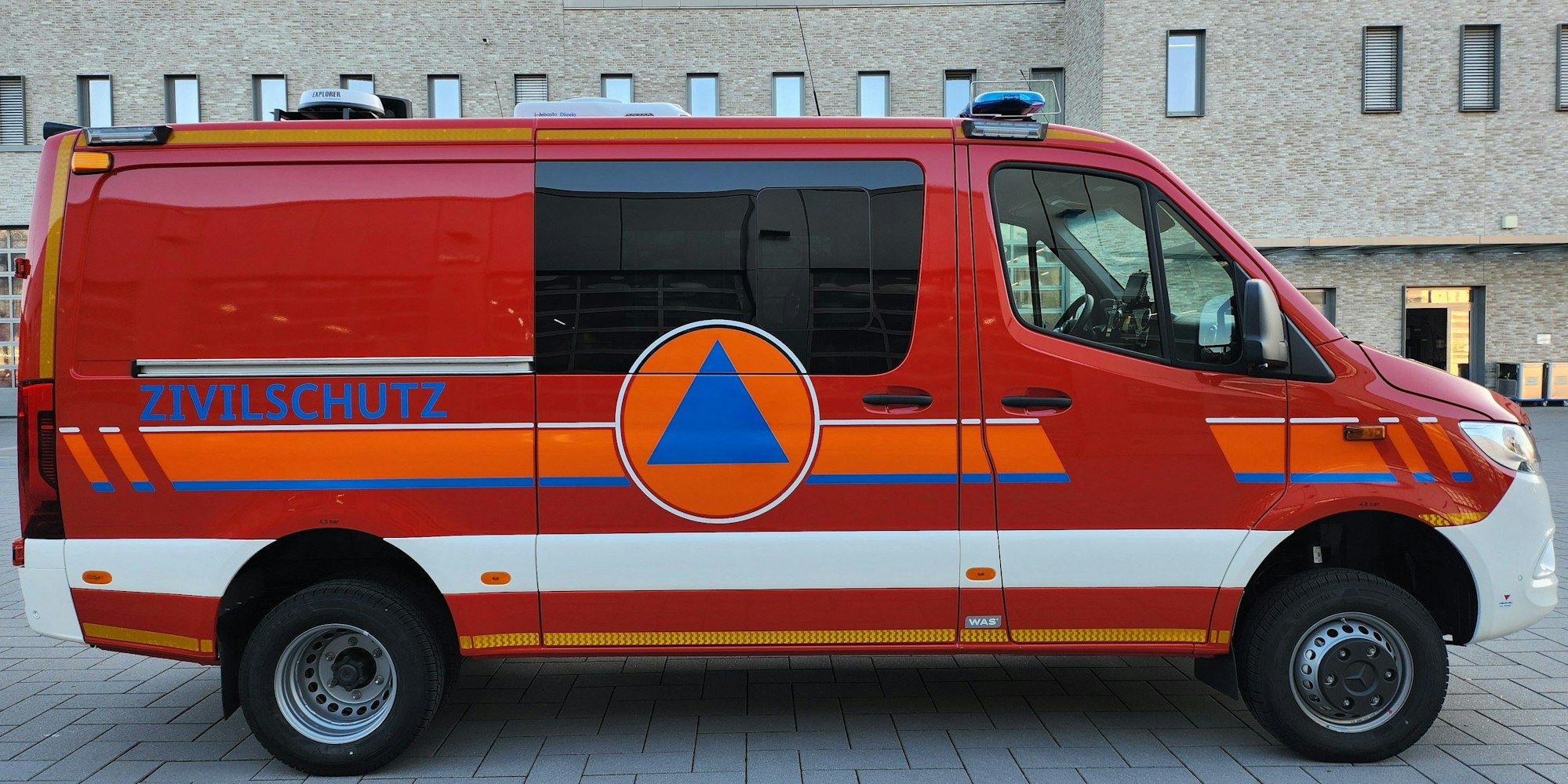 Leverkusens neues CBRN-Erkundungsfahrzeug