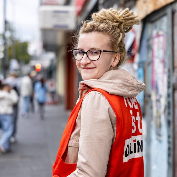 Isabel Gerken hat in ihrem Wahlkreis Kalk das erste Direktmandat für die Linke geholt.