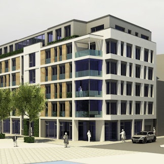 Der Troisdorfer Bauunternehmer Halil Fidan reißt das Haus Ecke Bahnhofstraße/Neue Poststraße ab und baut ein neues Wohn- und Geschäftshaus