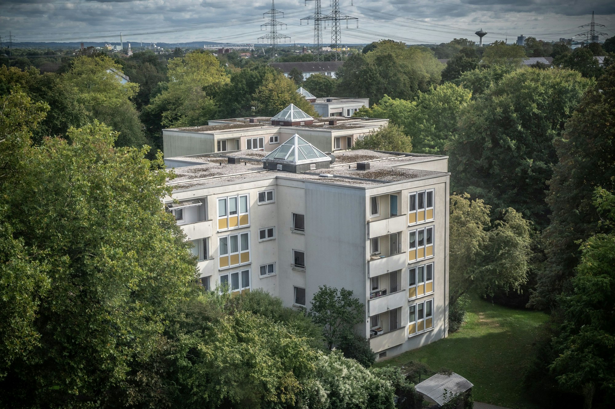 Die sogenannten Sternhäuser am Königsberger Platz.