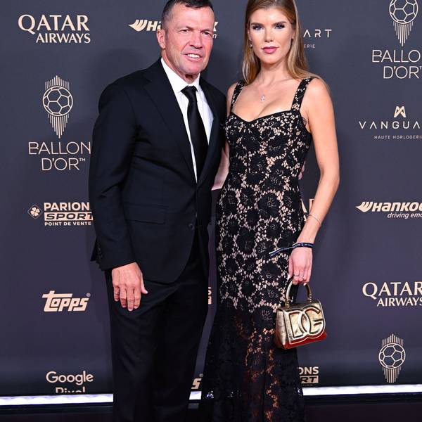 Lothar Matthäus und seine neue Freundin.
