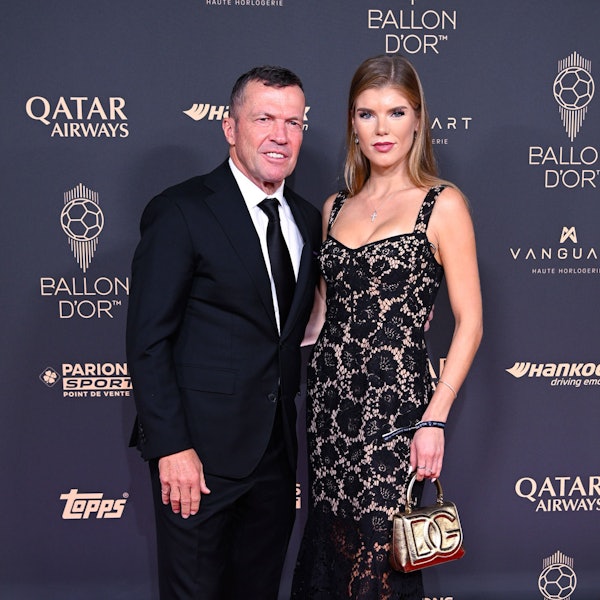 Lothar Matthäus und seine neue Freundin.
