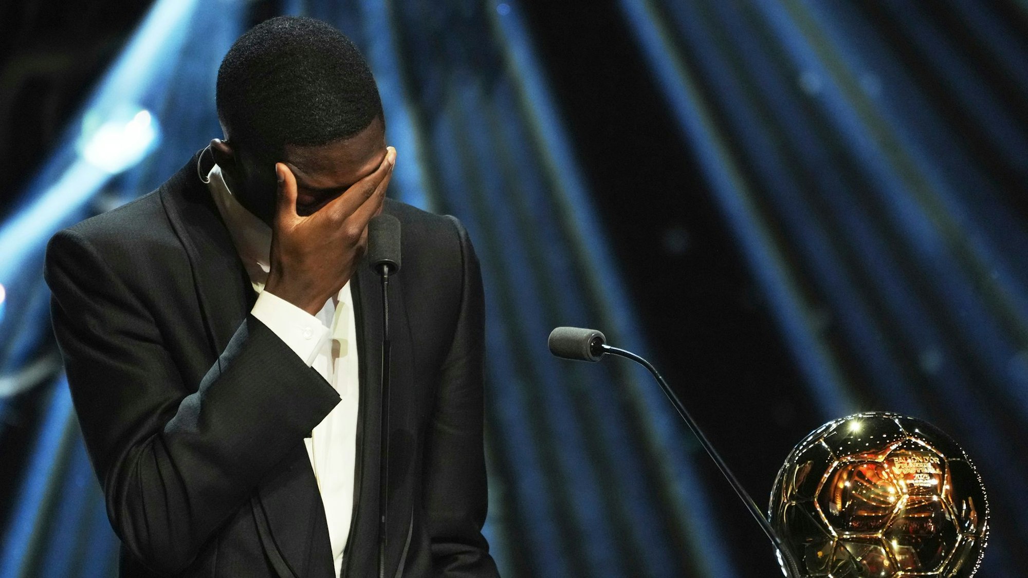Gewinner des Goldenen Balls: Ousmane Dembélé von Paris Saint-Germain.