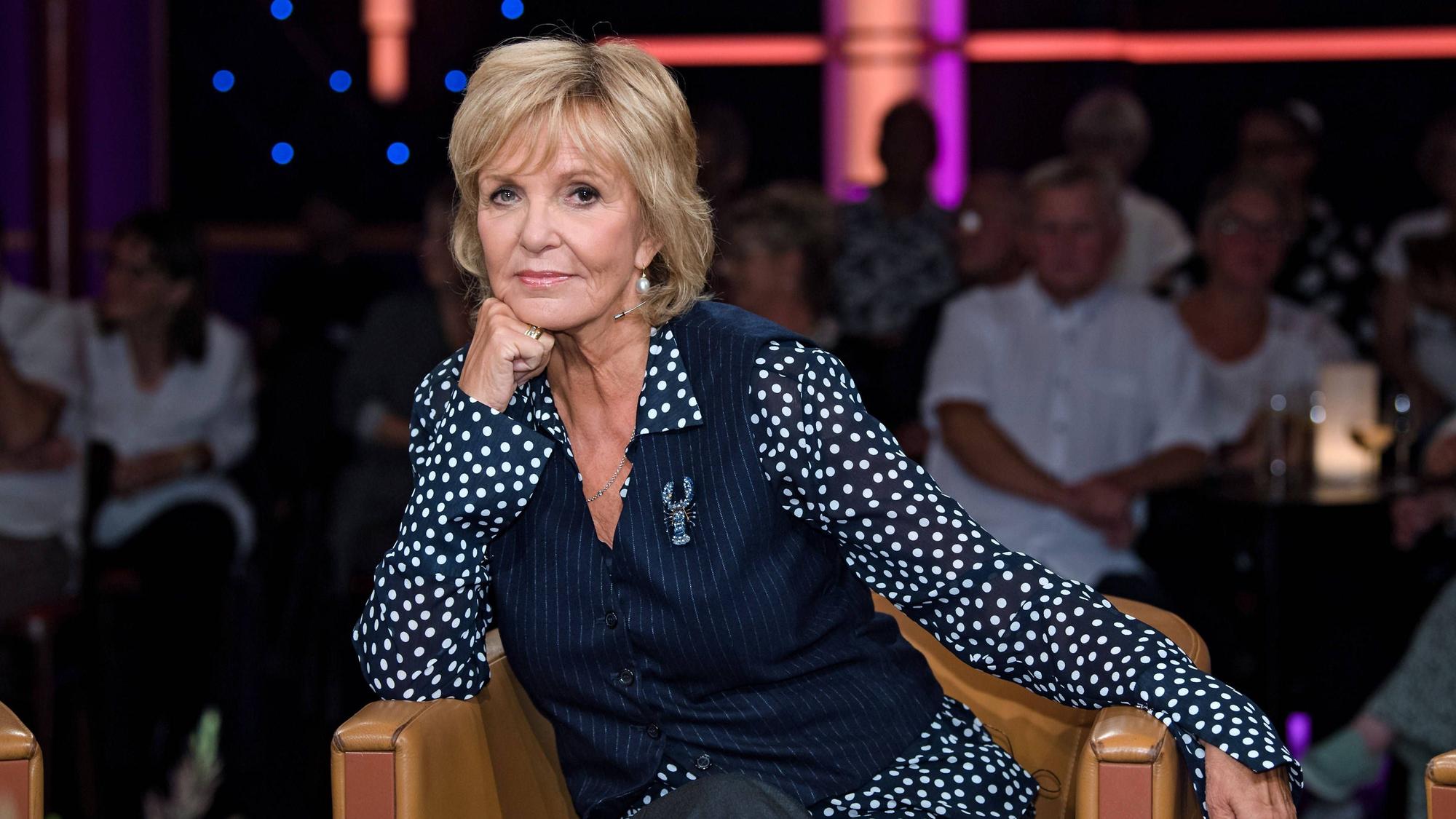 Schauspielerin Ulrike Kriener anlässlich der Aufzeichnung der MDR-Talkshow „Riverboat“.