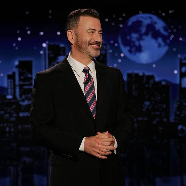 23.09.2025, USA, Los Angeles: Dieses von Disney veröffentlichte Bild zeigt Jimmy Kimmel bei der Moderation seiner Late Night Show «Jimmy Kimmel Live!».