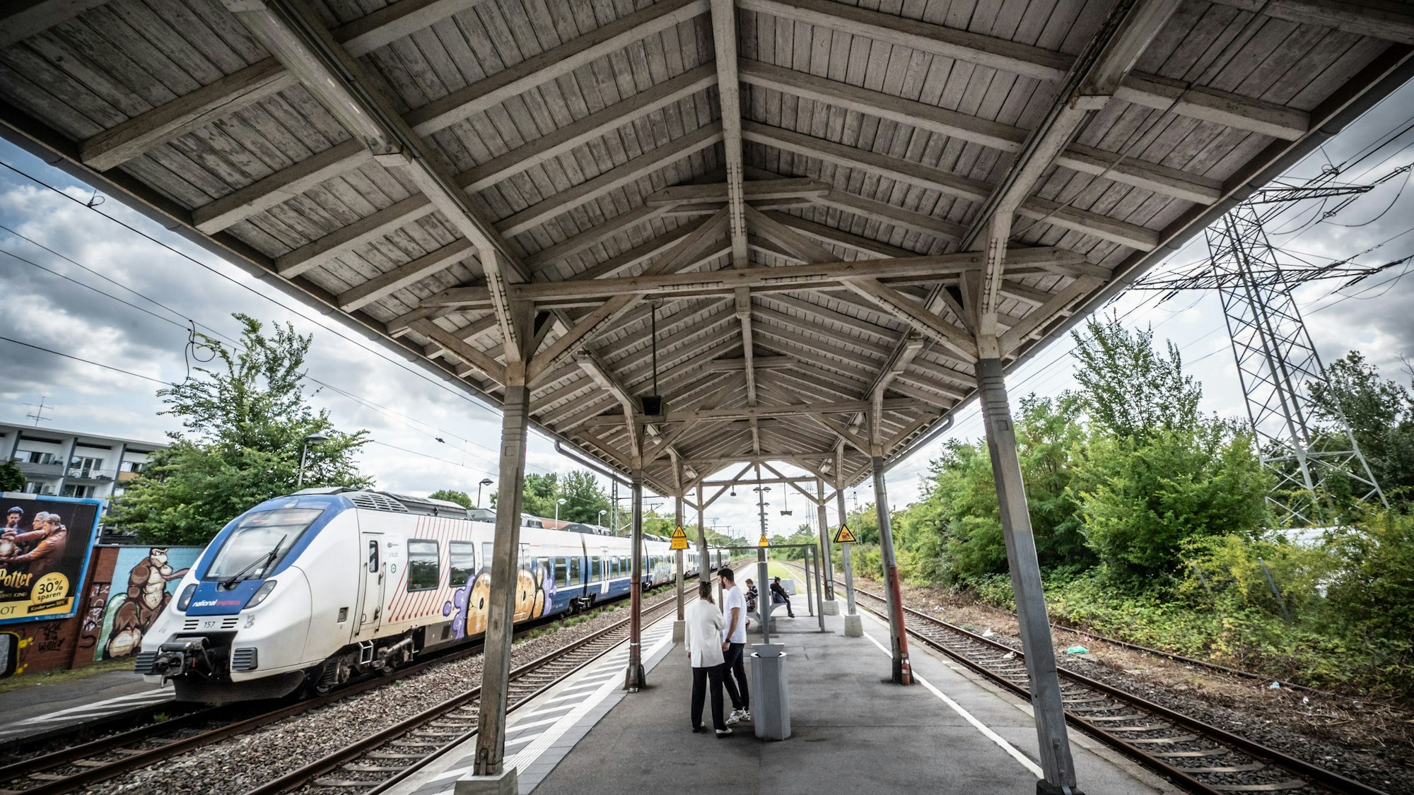 Bahnhof Manfort, ehemals Bahnhof Schlebusch. Bild: Ralf Krieger