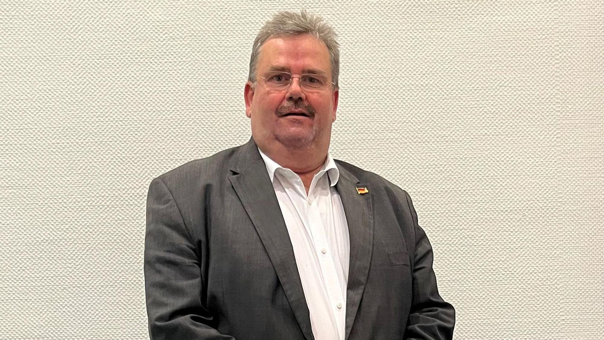 Wolfgang Linke kandidierte 2025 für die AfD um das Bürgermeisteramt in Bergheim.