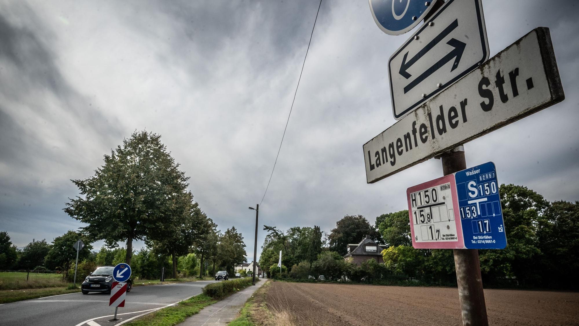 Langenfelder Straße Hitdorf. Bild: Ralf Krieger