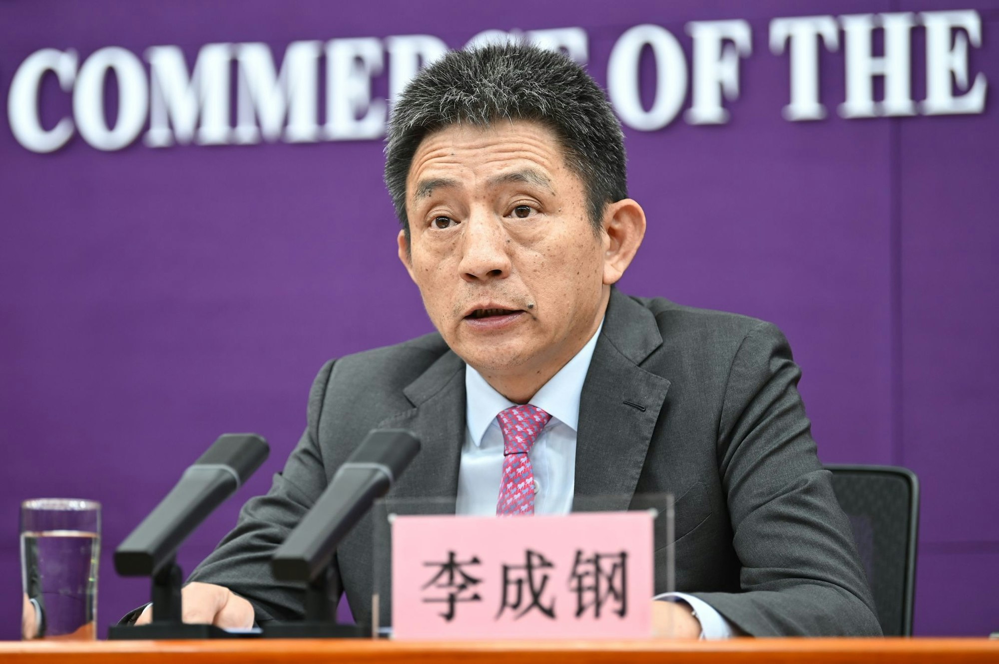 Chinas internationaler Chefverhandler Li Chenggang kommentierte Li Qiangs Ankündigung.