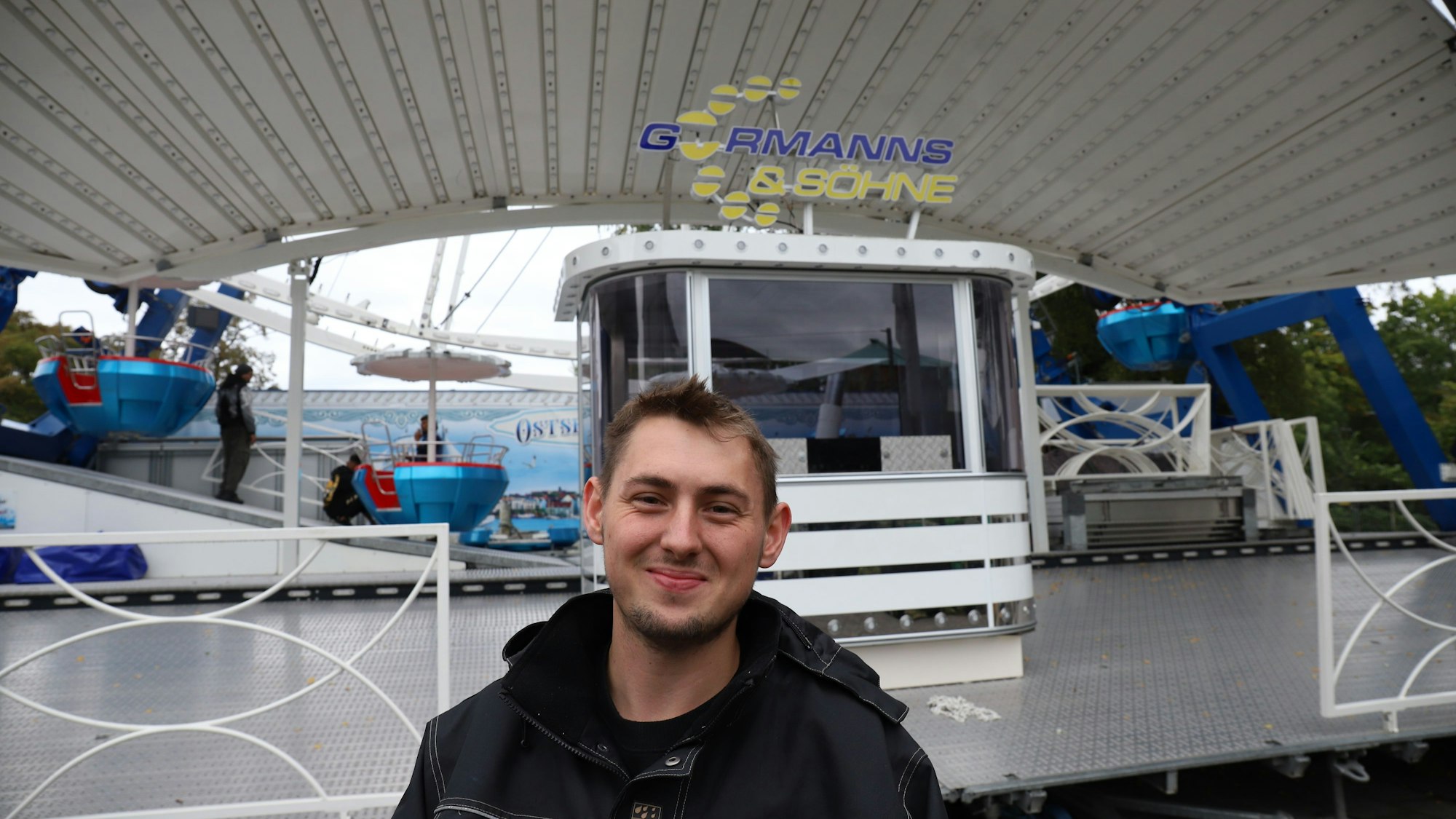 Robert Gormanns ist Chef des „Ostseesterns“. Der 22-Jährige hat das Geschäft im Alter von 18 Jahren übernommen.