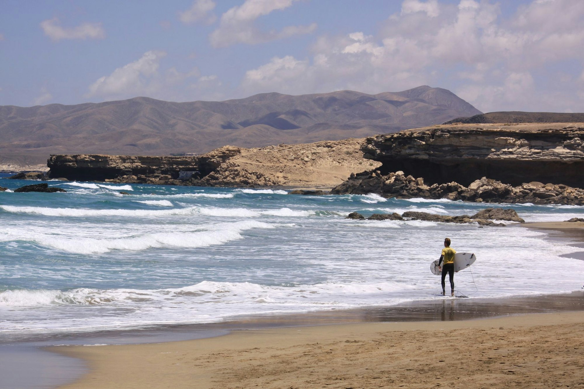 Fuerteventura: Die Traumstrände locken nicht nur Surfer an.