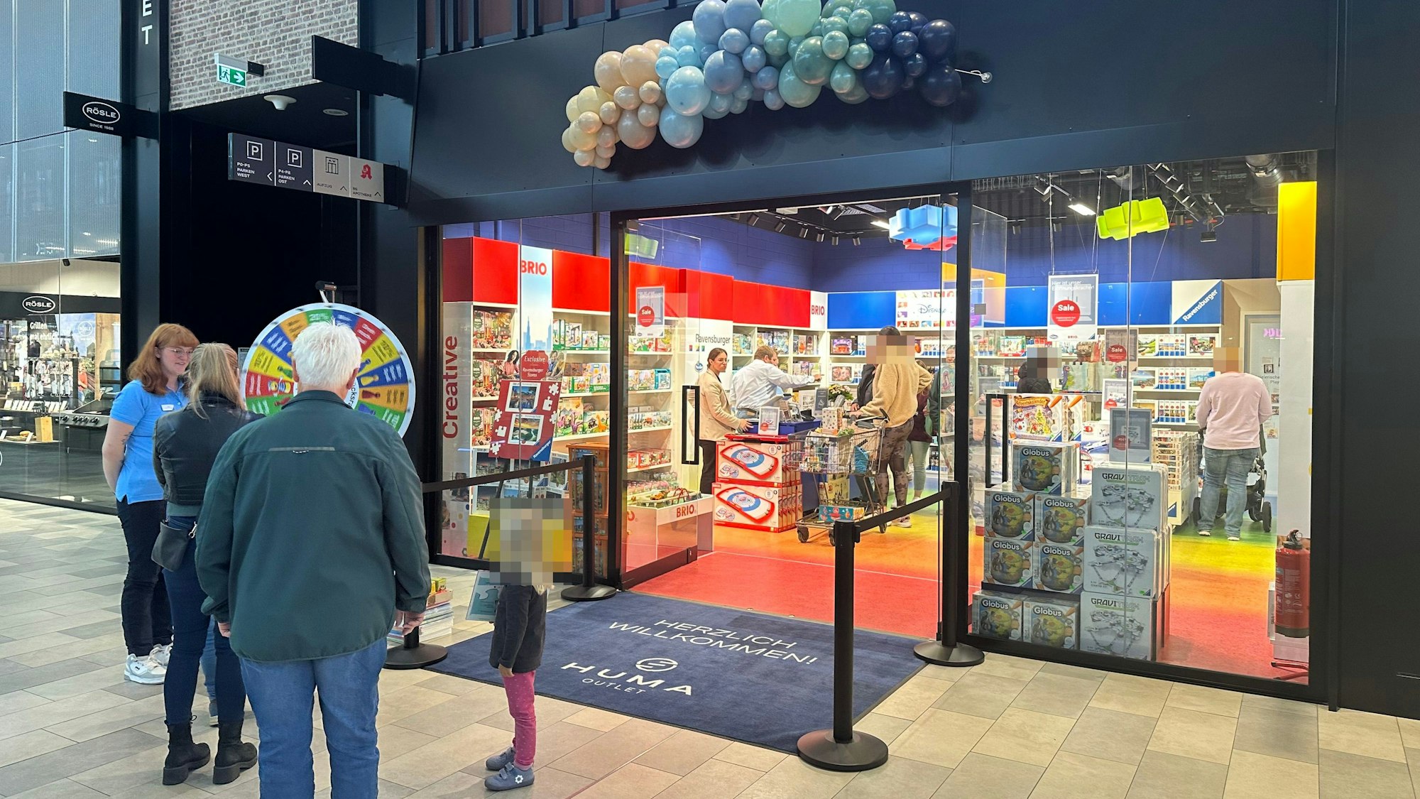Die neue Spielewelt von Ravensburger wird im Huma eröffnet, am 25.9.2025 war Pre-Opening