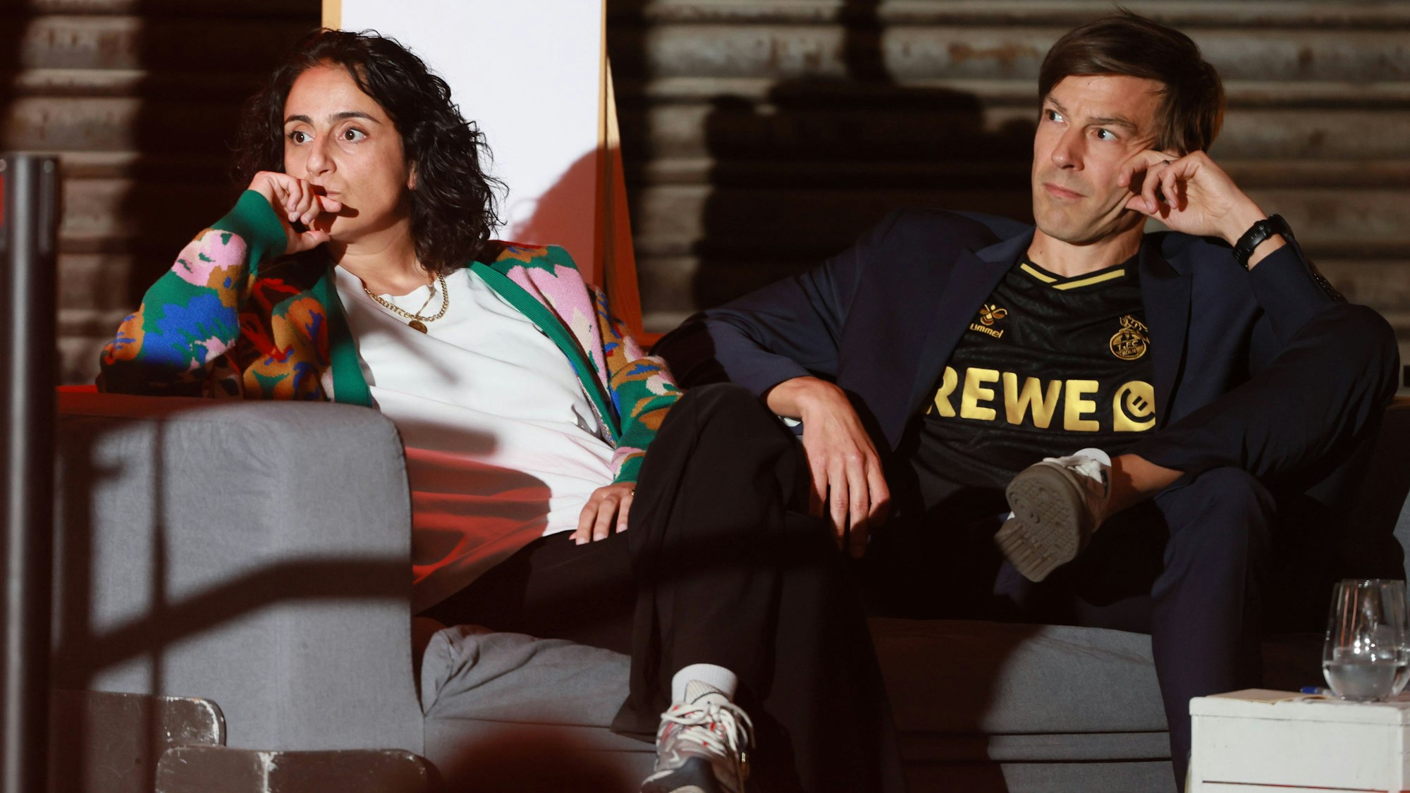 Tugba Tekkal und Carsten Wettich bewerben sich mit Wilke Stroman.
