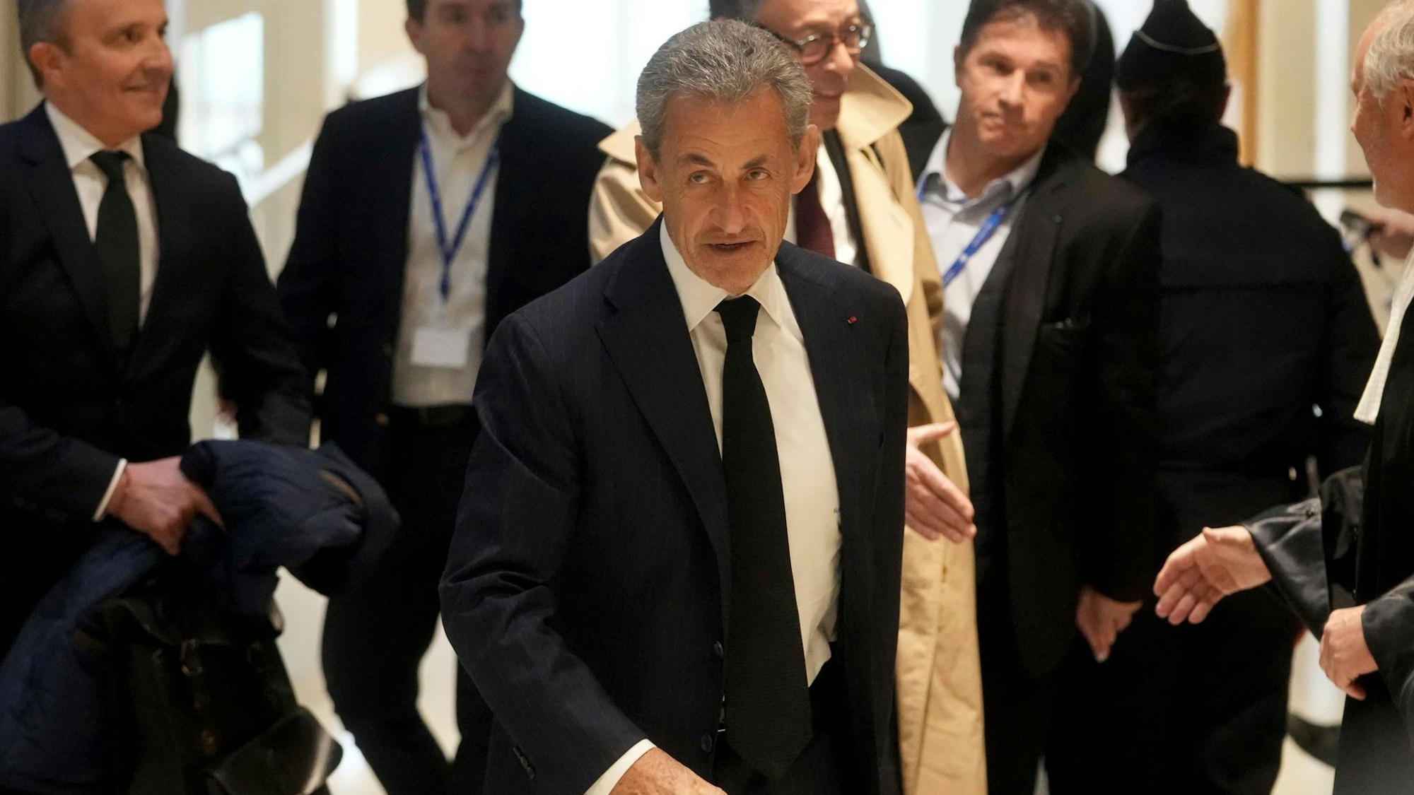 In mehreren Verfahren lieferte Sarkozy sich in den vergangenen Jahren einen Streit mit der Justiz. (Archivbild)