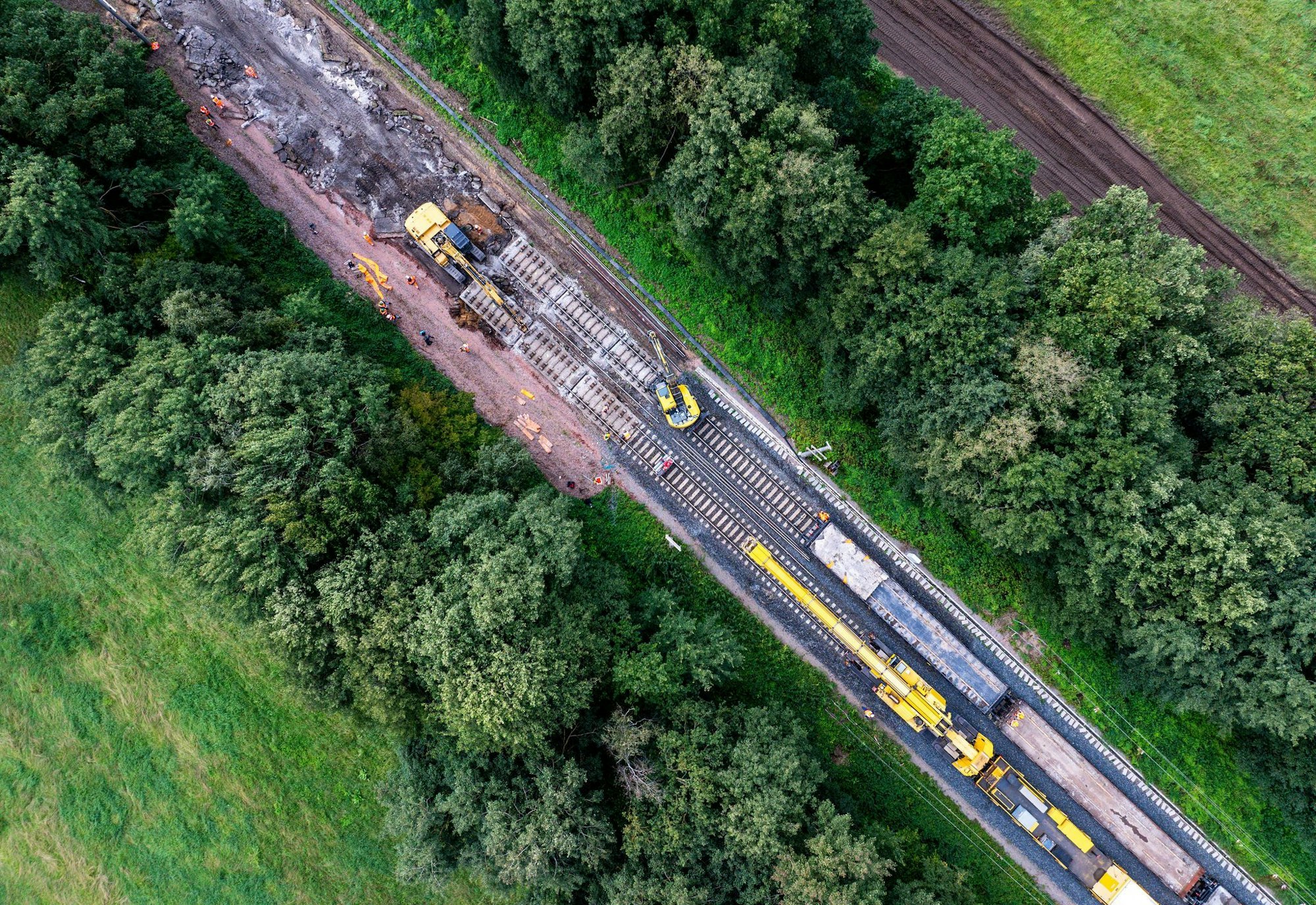 Auch 2026 wird im Schienennetz wieder viel gebaut. Unter anderem drohen fünf Generalsanierungen, den Zugverkehr zu belasten. (Archivbild)