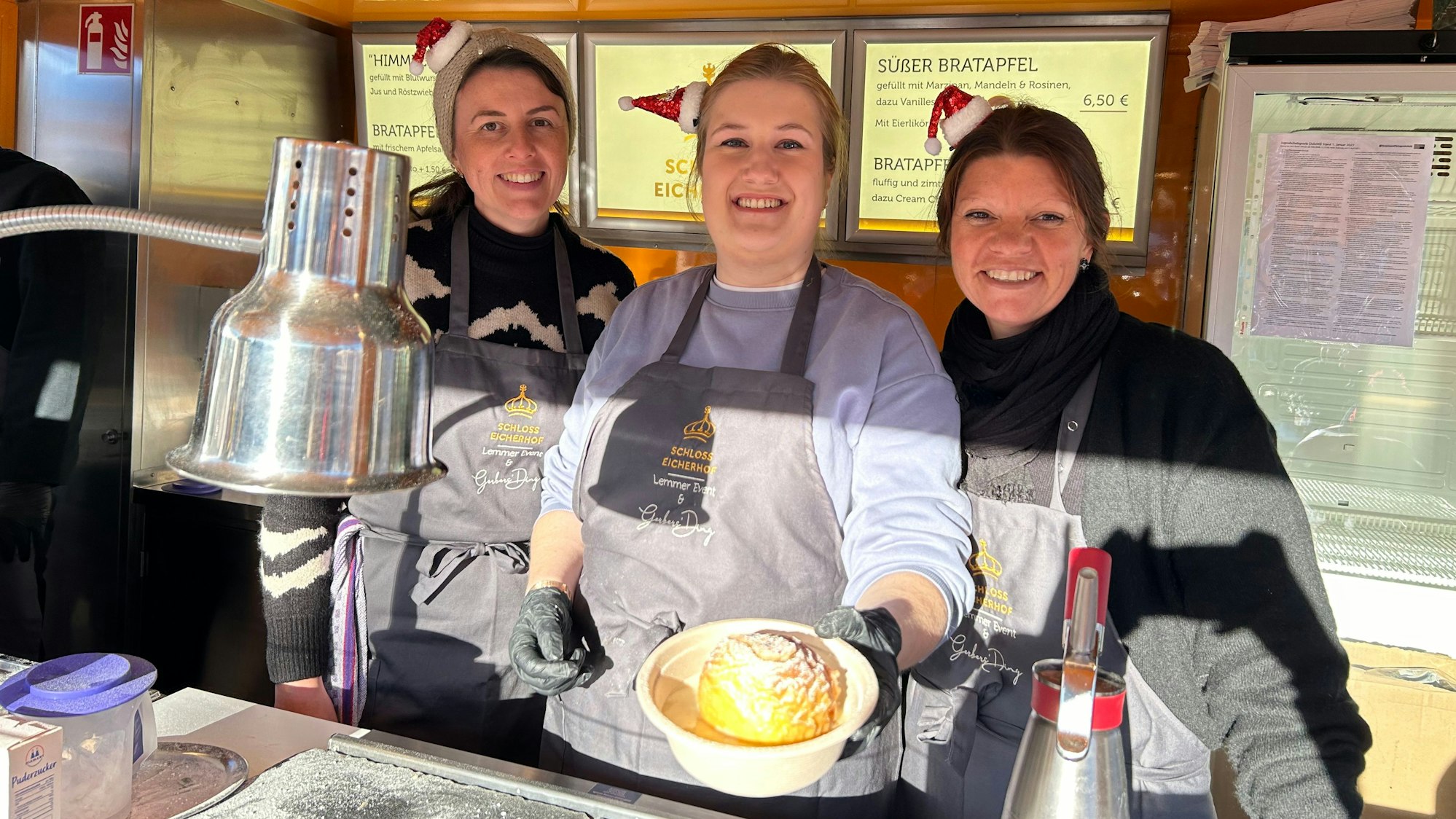 Szene vom Bratapfelfest 2024