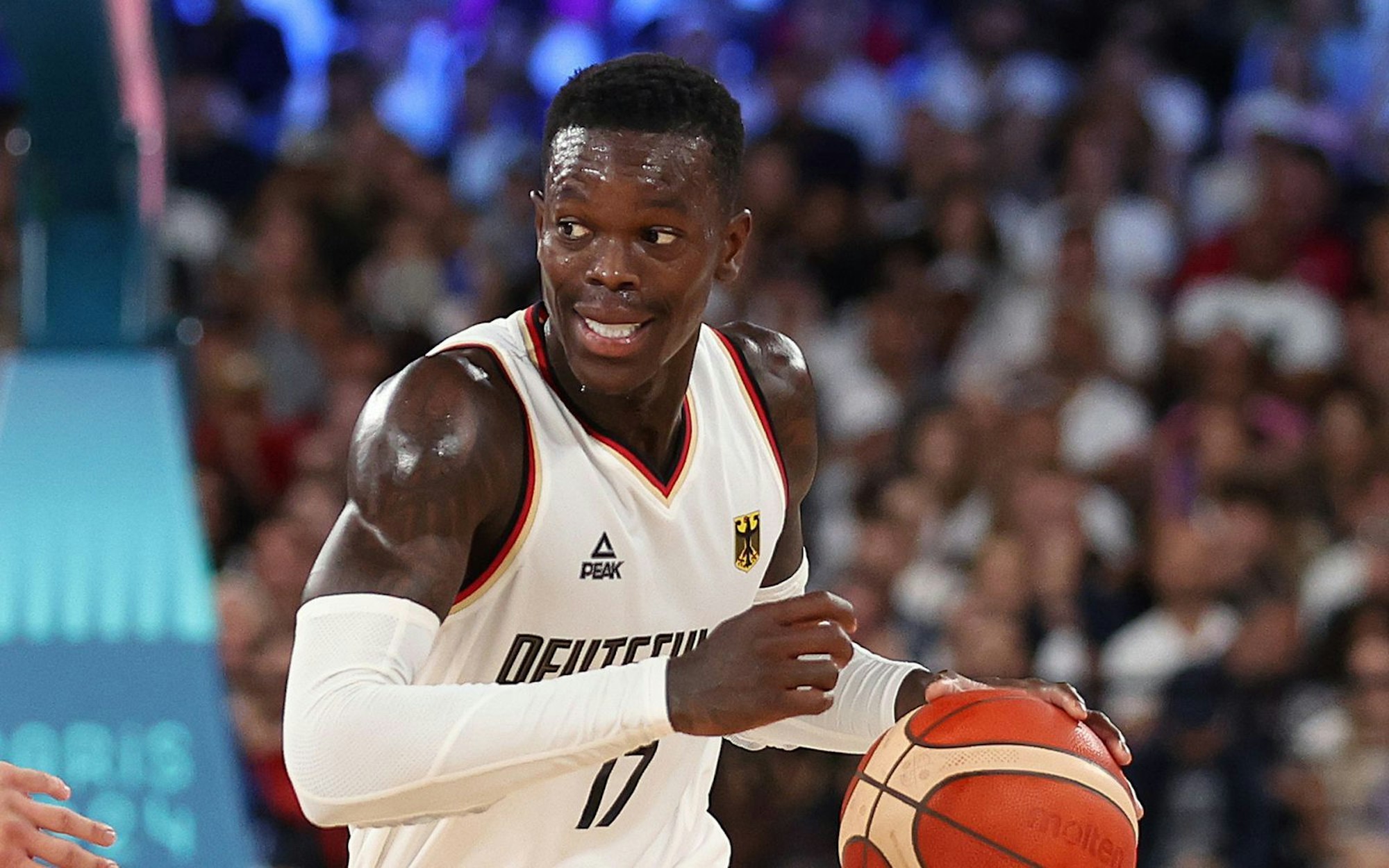 Dennis Schröder ist derzeit der wohl beste Basketballer Deutschlands. (Bild: 2024 Getty Images/Ezra Shaw)