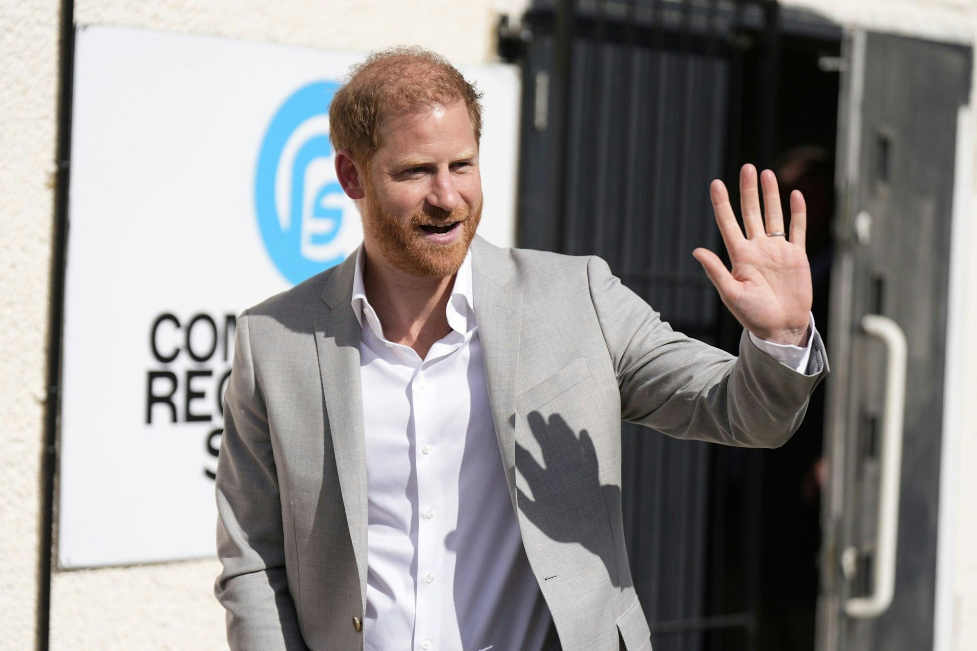 Prinz Harry besuchte im September seinen Vater, König Charles III., in London