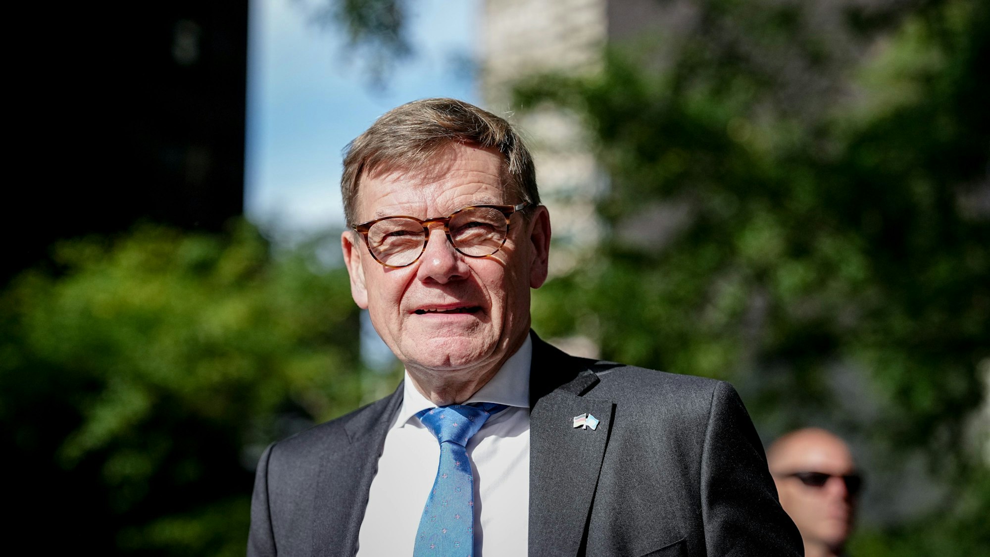 Johann Wadephul (CDU), Außenminister, am Rande der Generaldebatte der UN-Vollversammlung in New York.